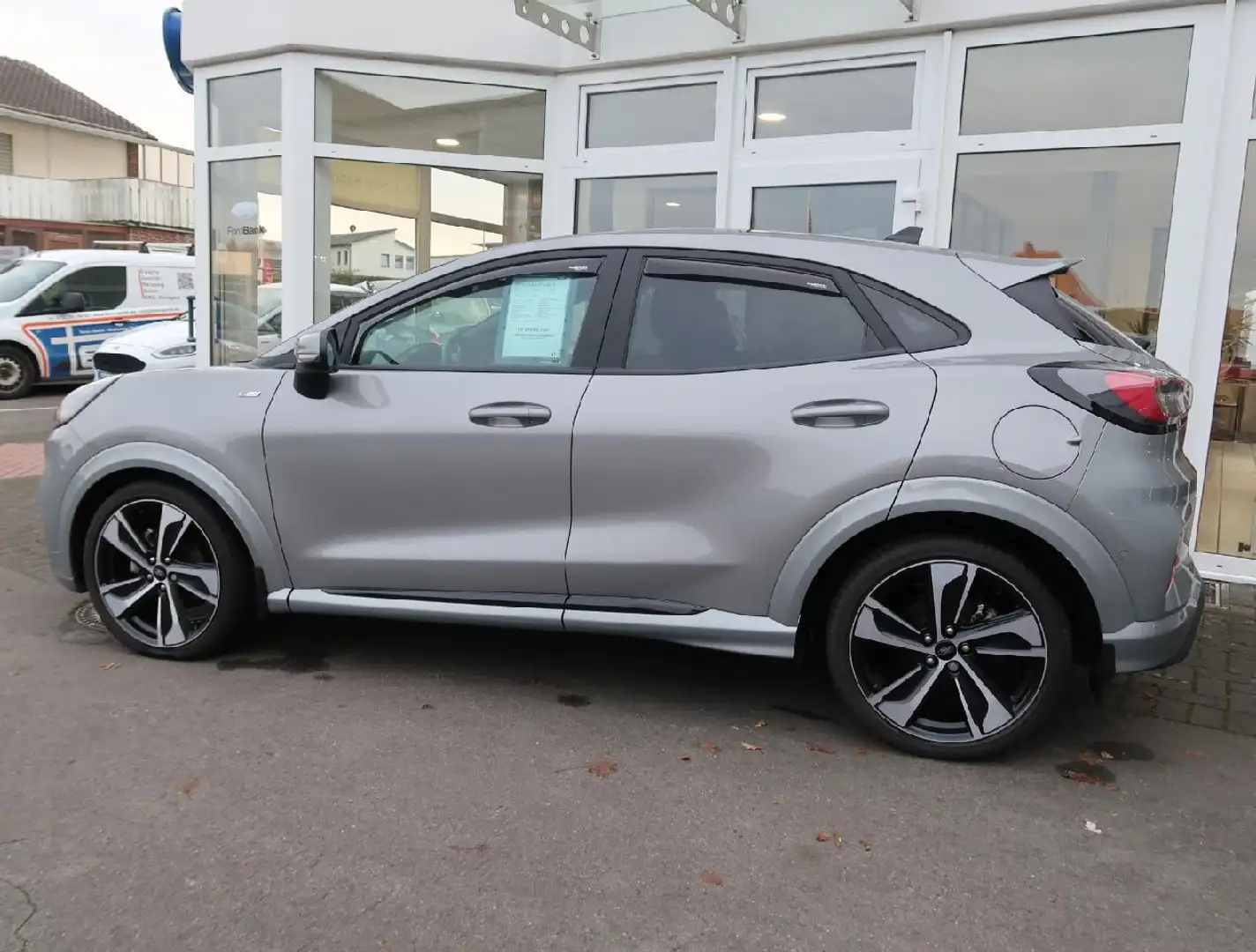 Ford Puma ST-Line X, AHK, GJR, Panorama-Dach, ACC Grau - 2