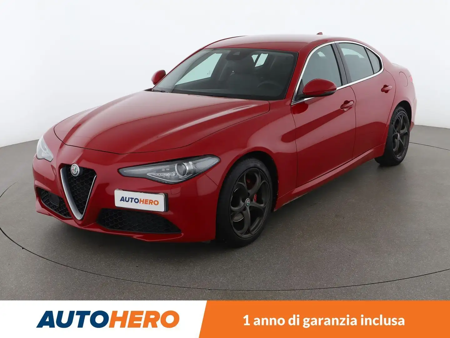 Alfa Romeo Giulia 2.2 JTDM Super 180 CV AT8 Rosso - 1