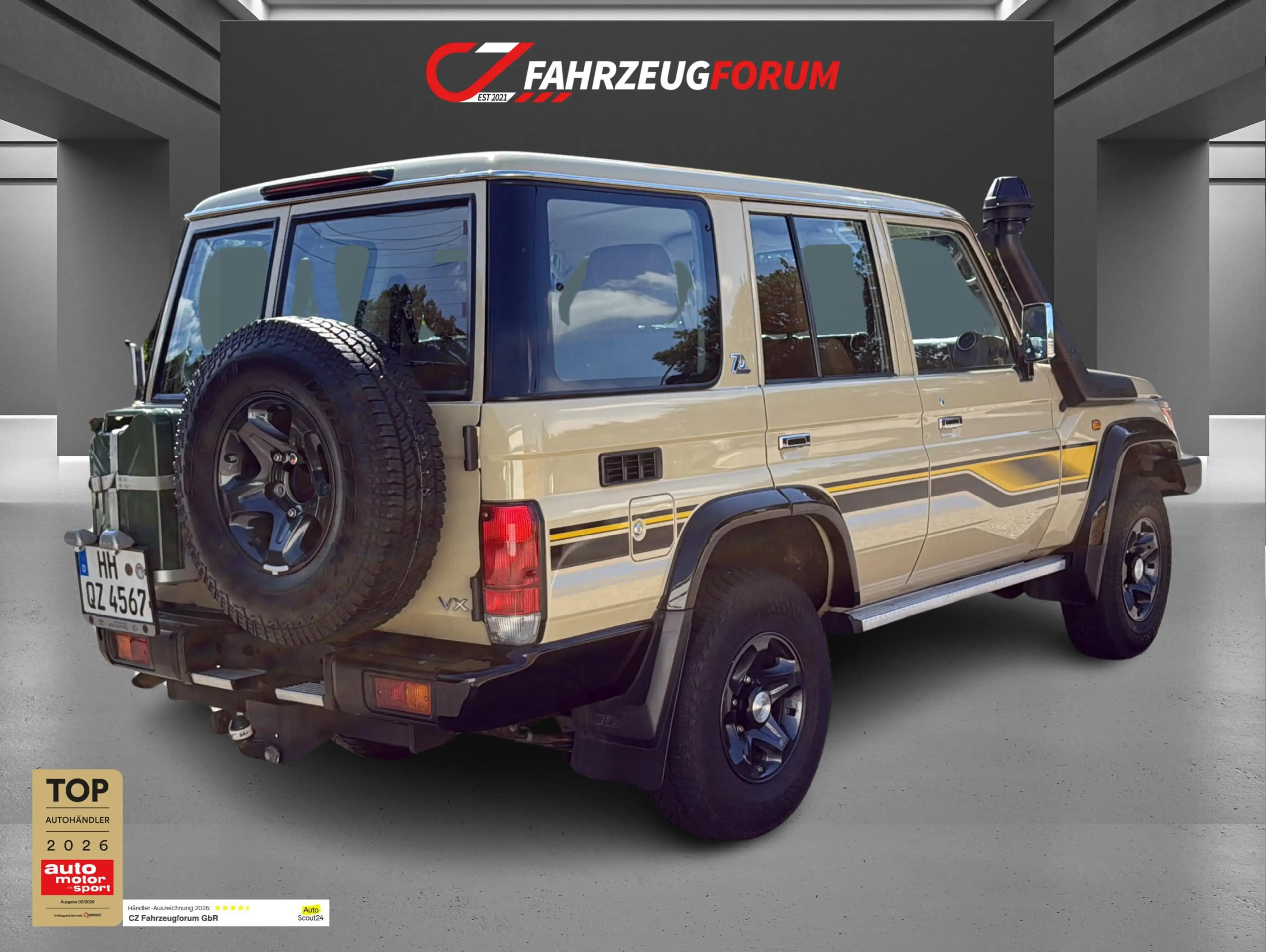 Toyota Land Cruiser GRJ 76L 70th Anniversary Edition — photo 4