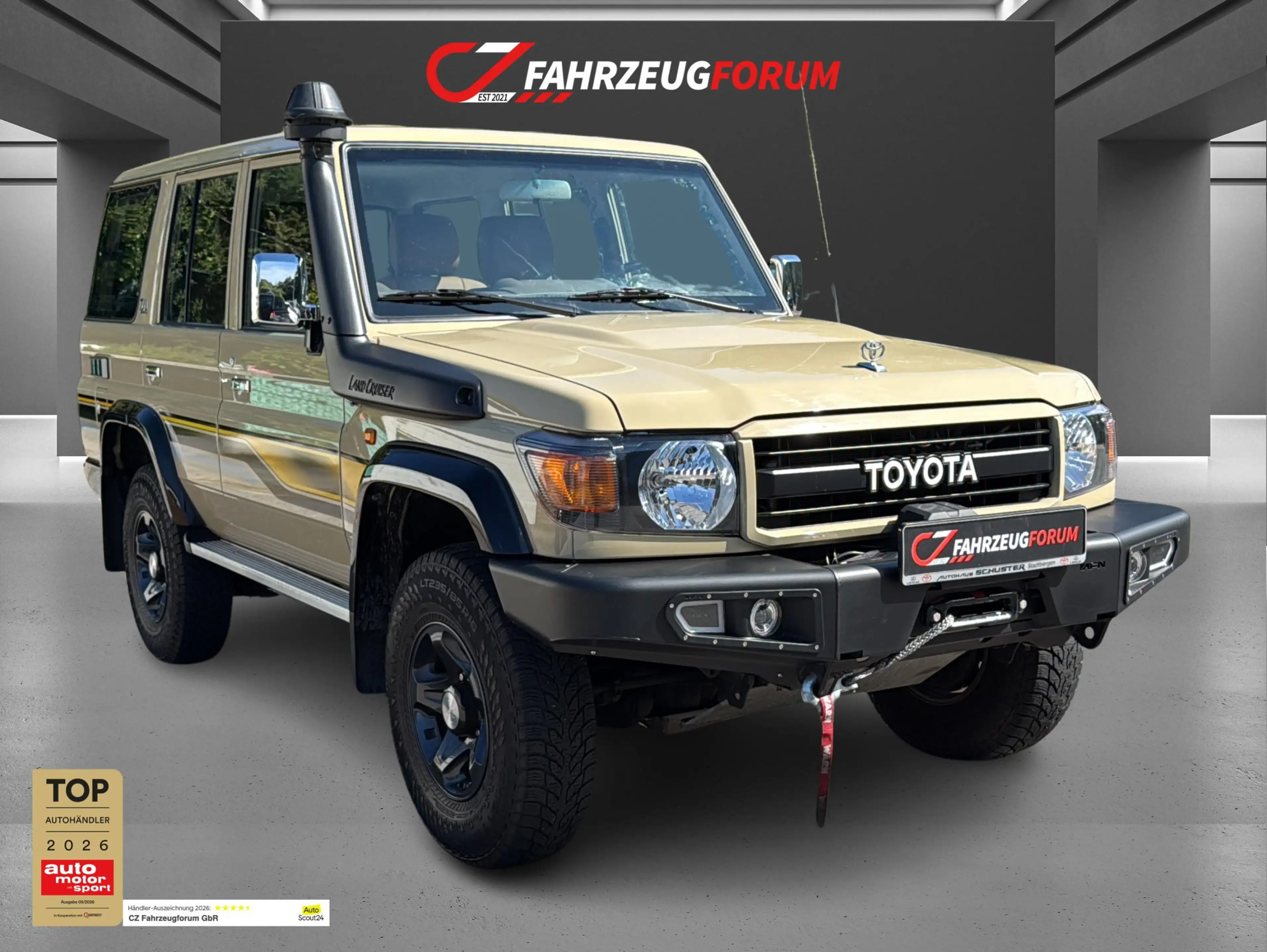 Toyota Land Cruiser GRJ 76L 70th Anniversary Edition — photo 2