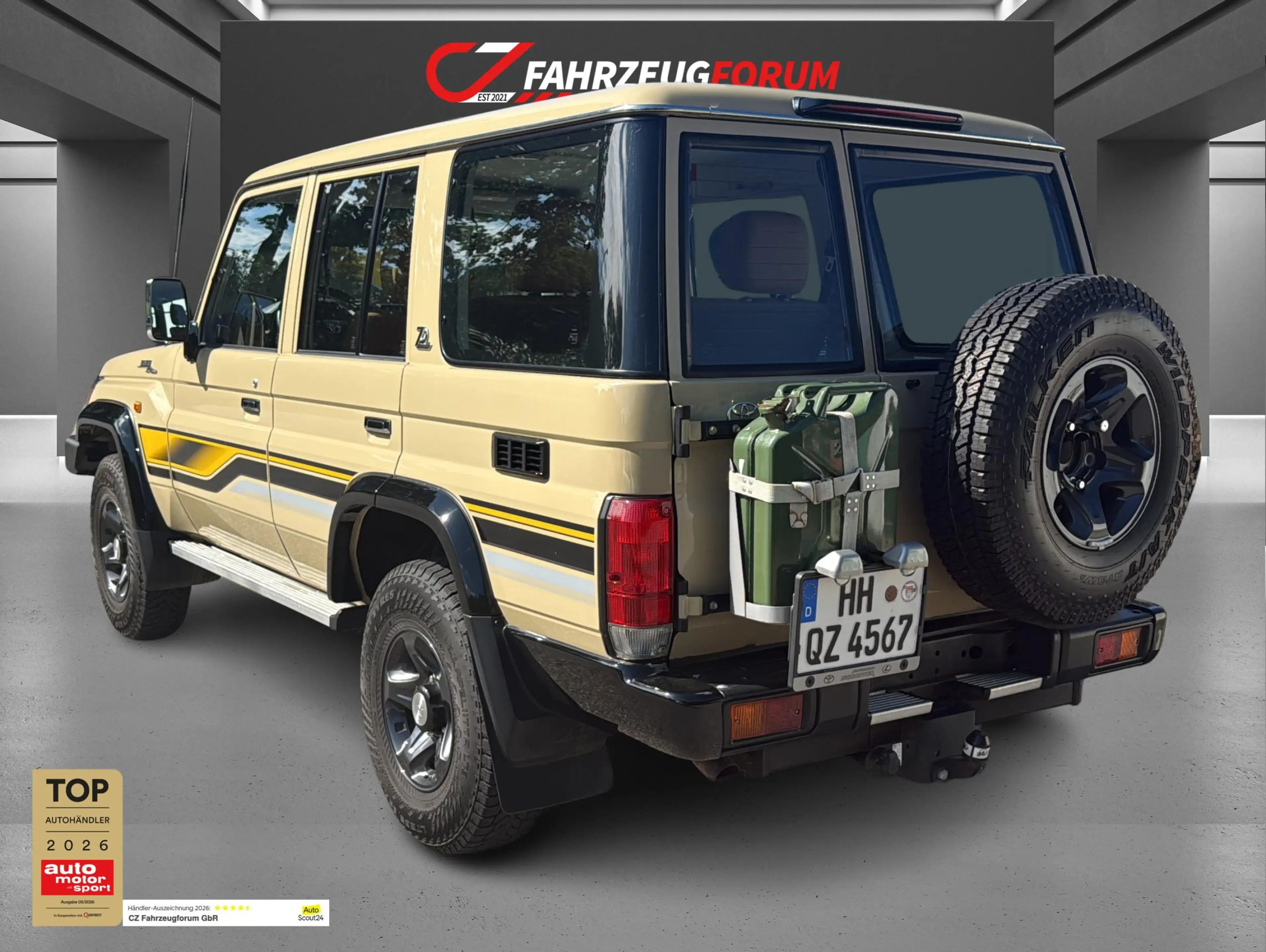 Toyota Land Cruiser GRJ 76L 70th Anniversary Edition — photo 3