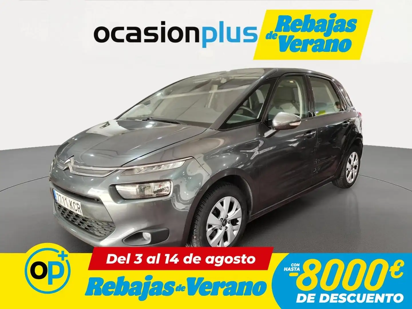 Citroen C4 Picasso 1.6e-HDi Intensive ETG6 115 Gris - 1