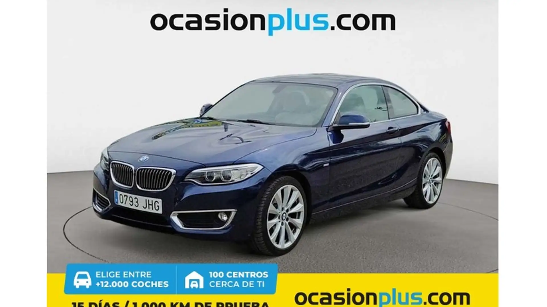 BMW 220 220dA Coupé 190 Blauw - 1