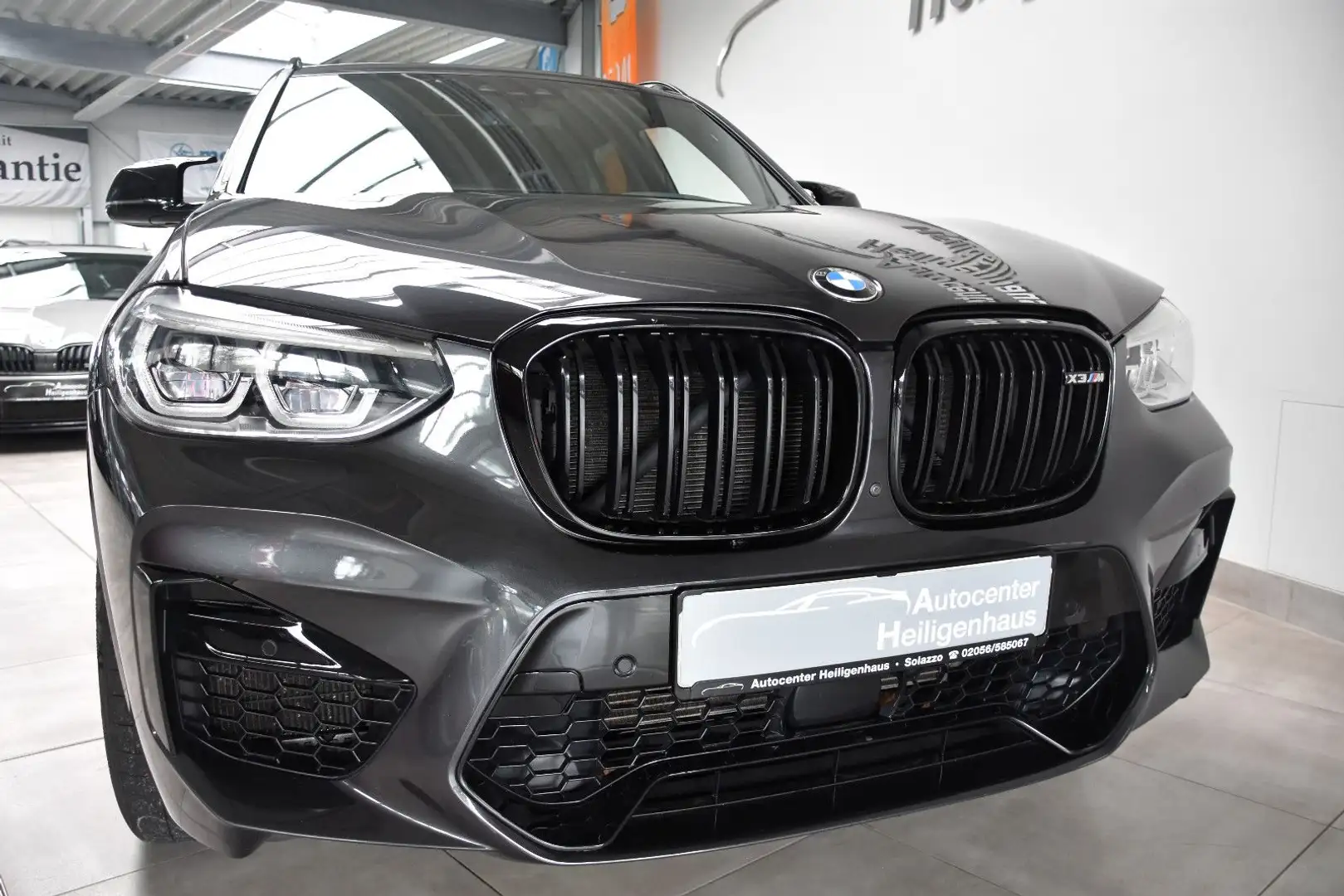 BMW X3 M Competition Head-Up 360°Kamer H&K Sitzklima Сірий - 1