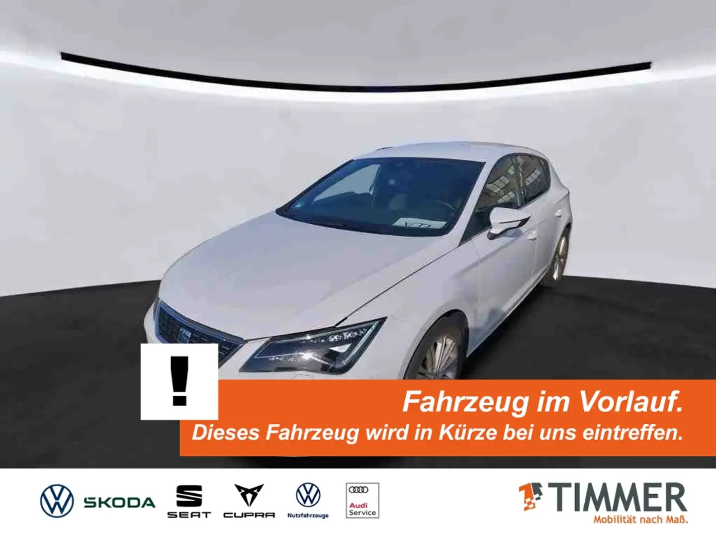 SEAT Leon 2.0 TDI DSG XCELLENCE *BEATS *ACC *LED *RKAM * Weiß - 1