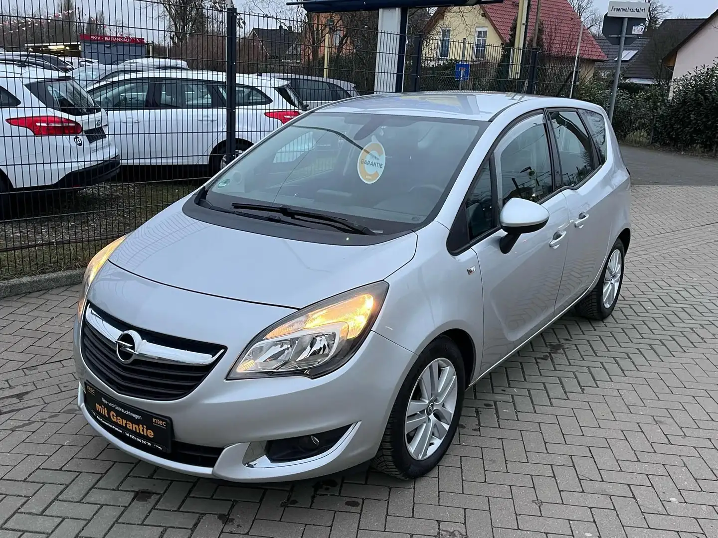 Opel Meriva B Style--TÜV NEU--EURO 6-- Gümüş rengi - 1