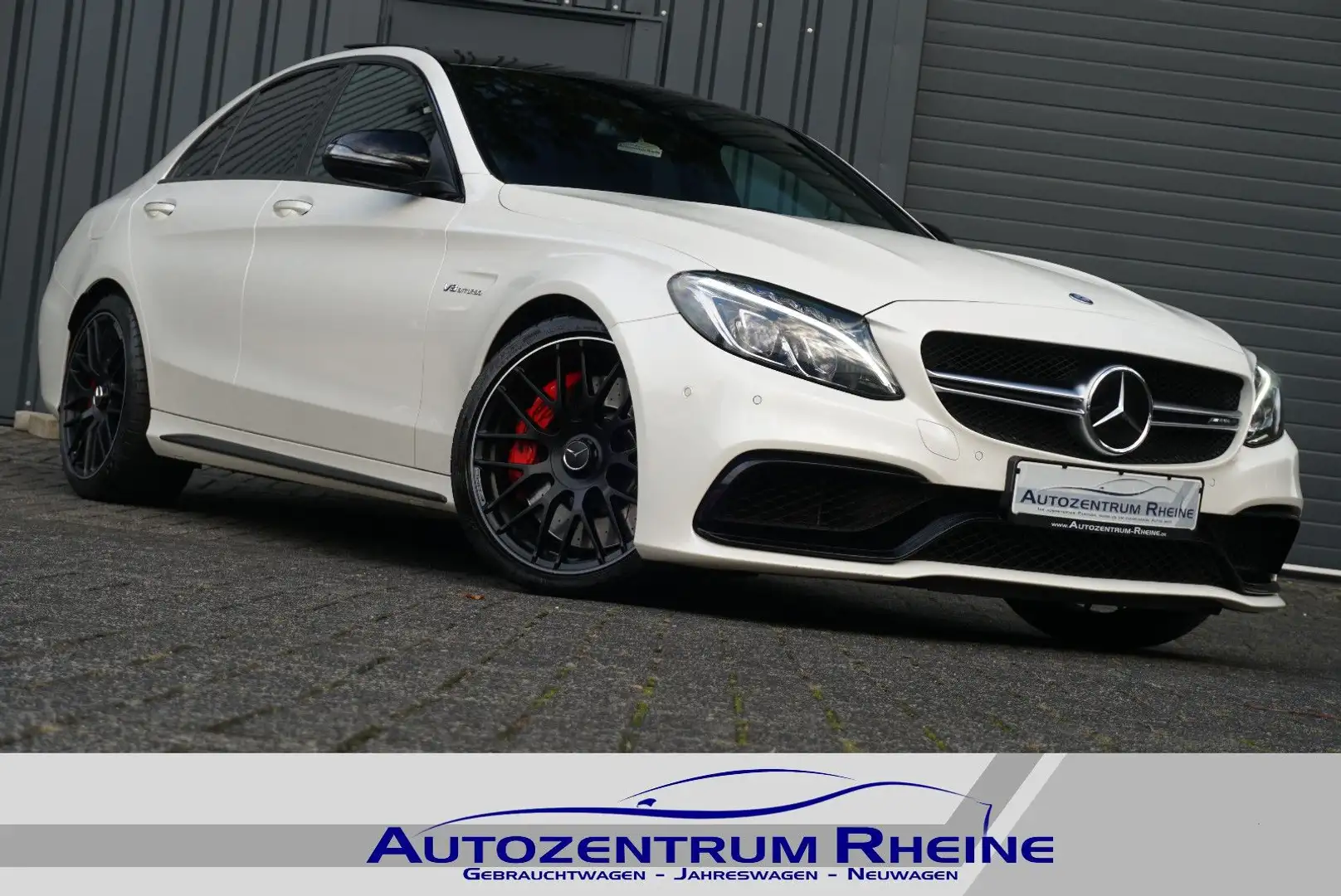 Mercedes-Benz C 63 AMG C 63 S AMG Pano RFK Keyless ACC HUD Memory Burme Weiß - 1