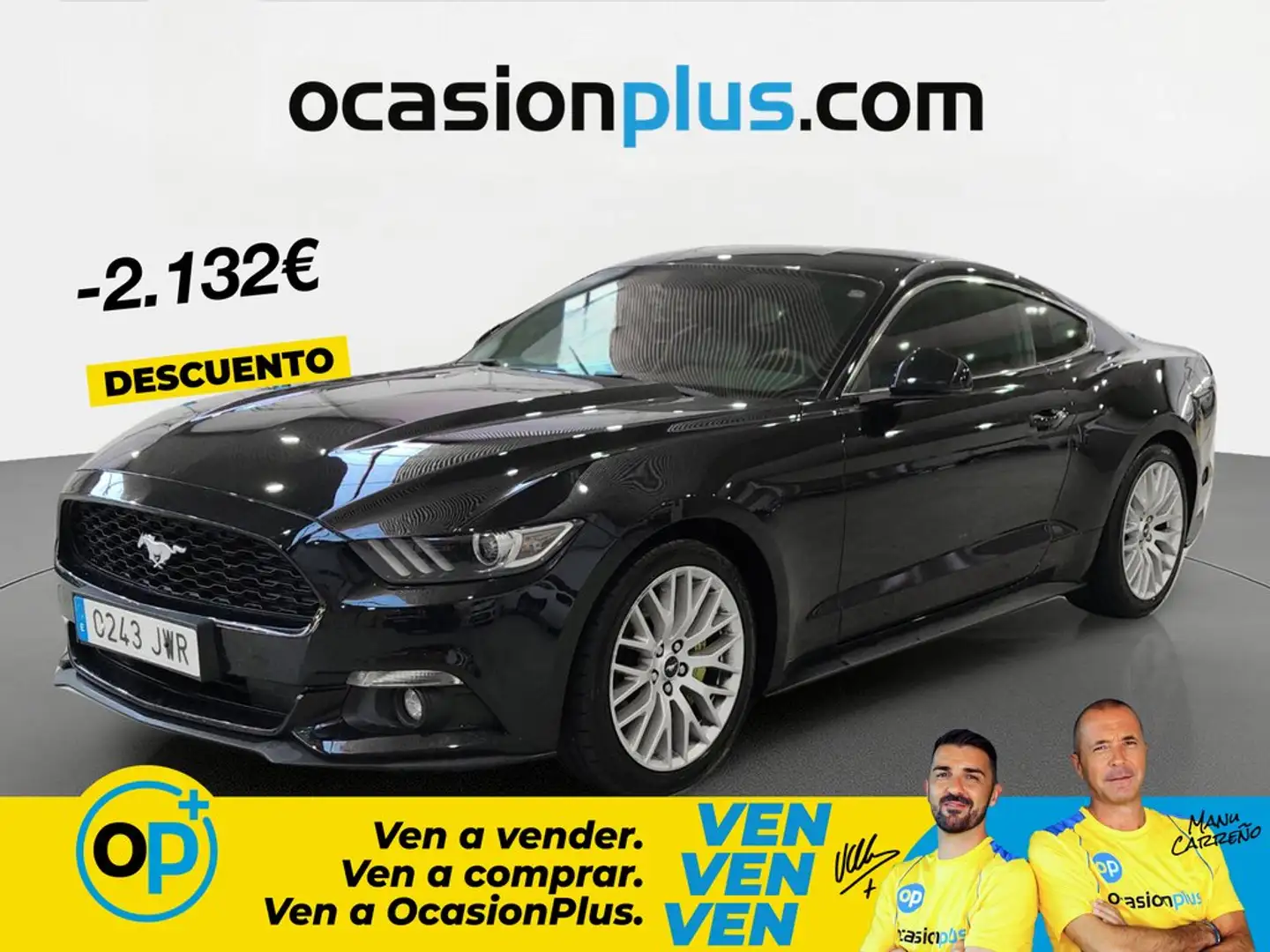 Ford Mustang Fastback 2.3 EcoBoost Negro - 1