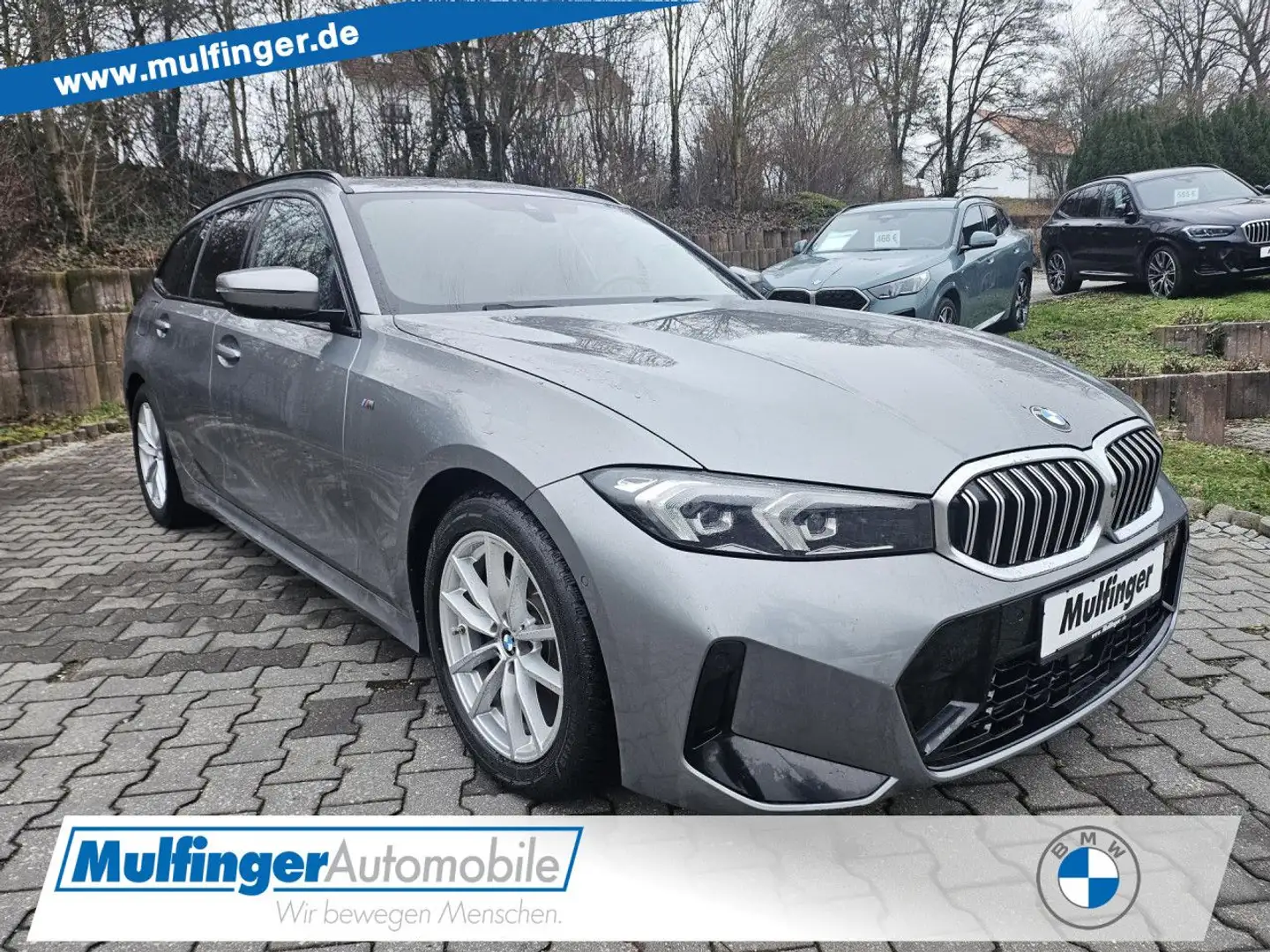 BMW 320 i T.M Sport PanoD.AHK ACC HUD Lenkradh.Park+ Grau - 1