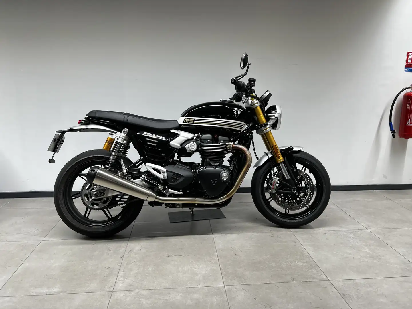 Triumph Speed Twin Zwart - 1