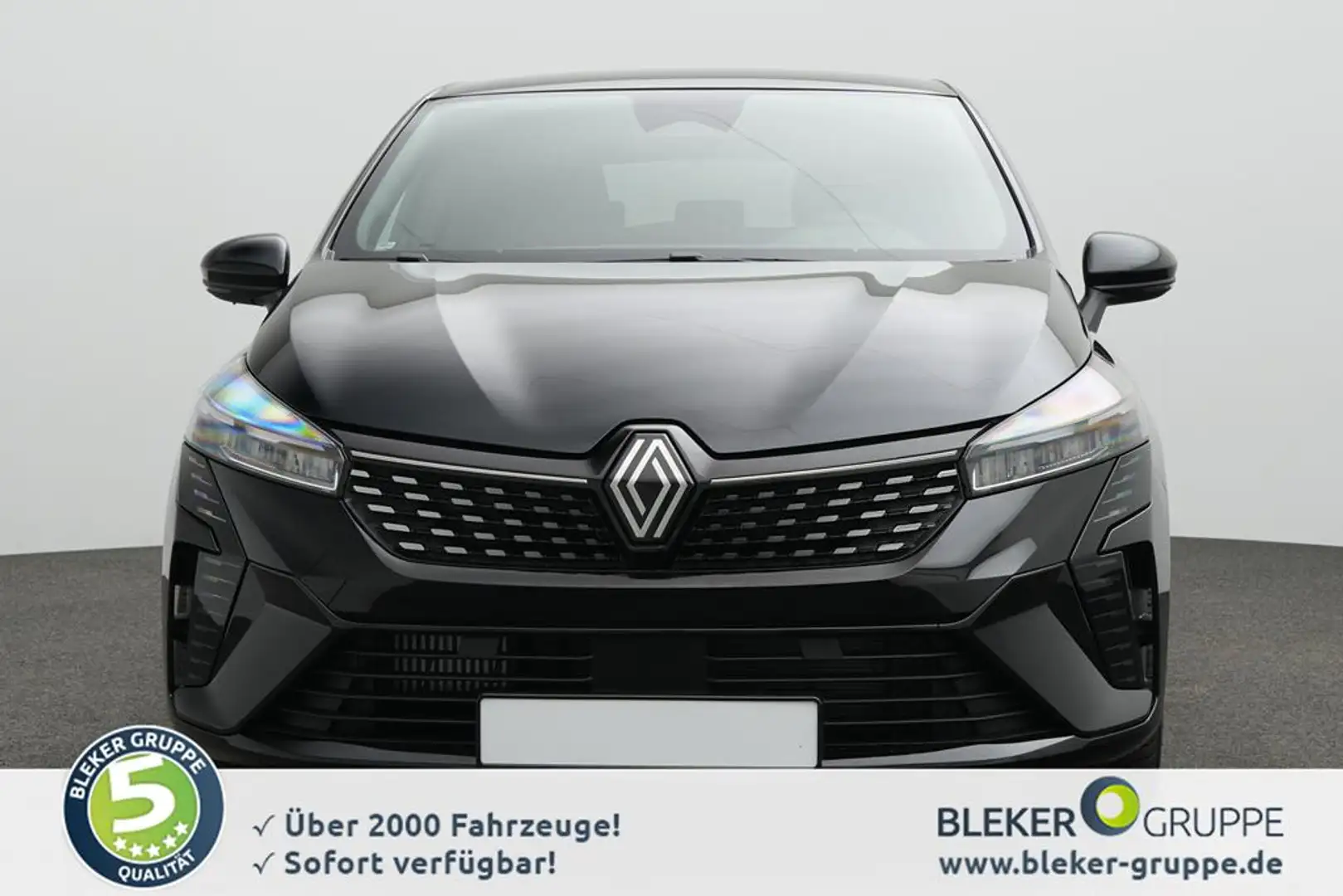 Renault Clio V 1.6 E-TECH Hybrid 145 Techno (EURO 6d) Noir - 1