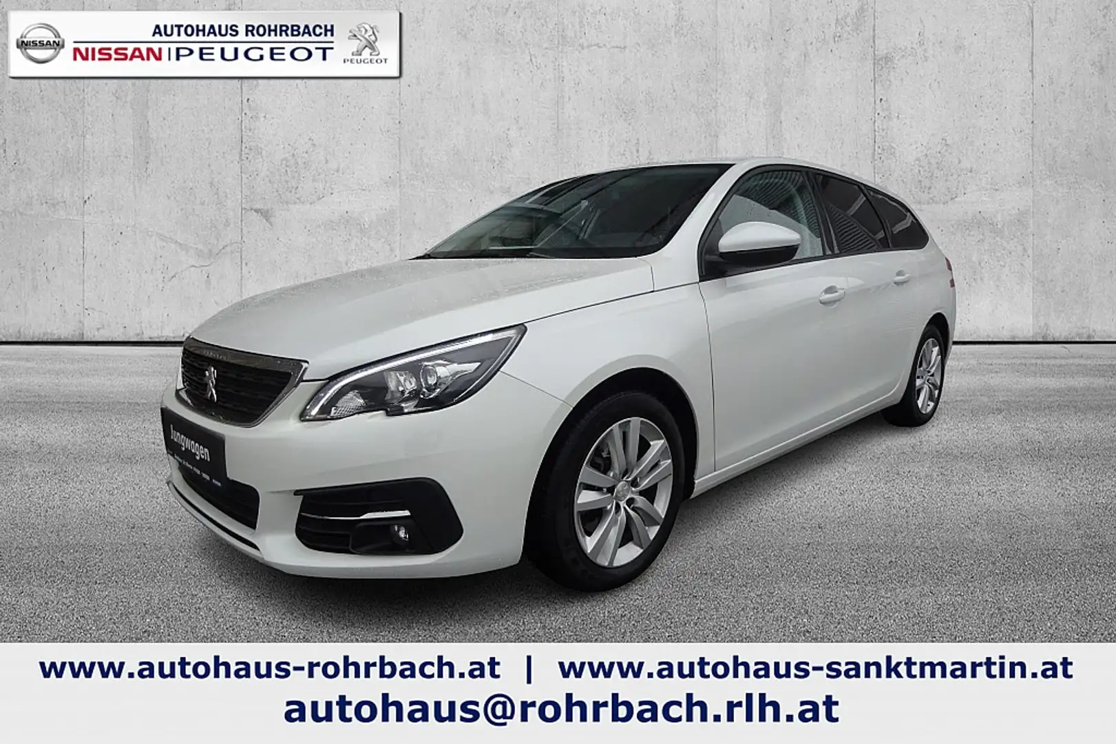 Peugeot 308 SW BlueHDi 130 S&S 6-Gang-Manuell Active Pack Weiß - 1