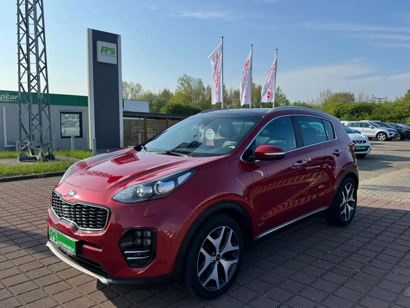 Kia Sportage 2.0 CRDI GT-Line 4WD Rot - 1
