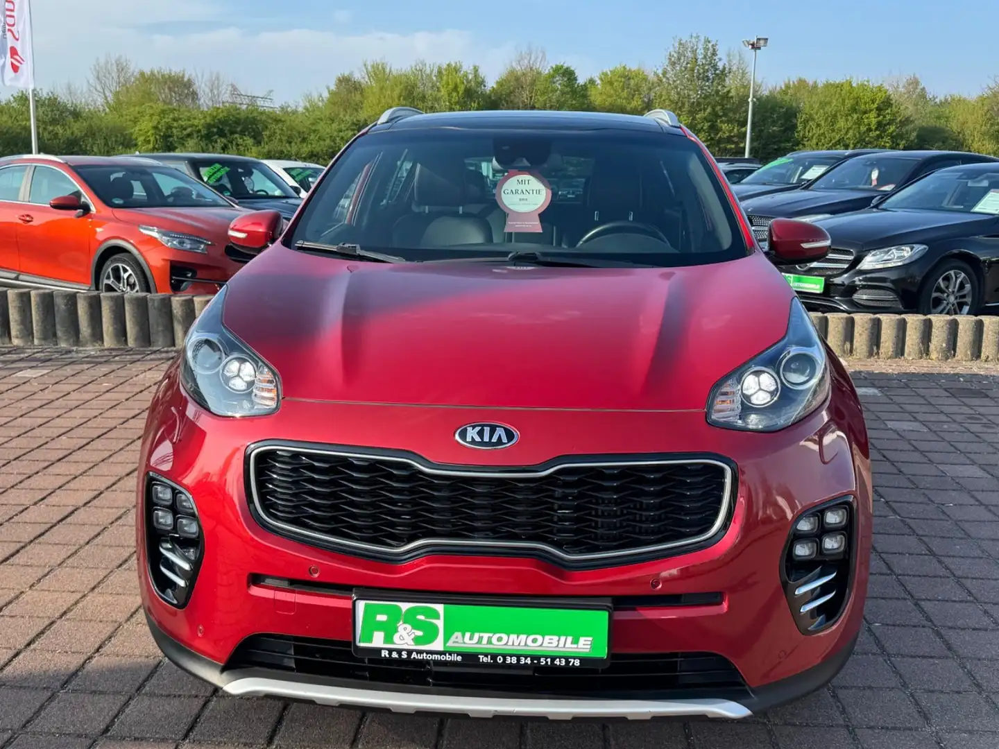 Kia Sportage 2.0 CRDI GT-Line 4WD Rot - 2