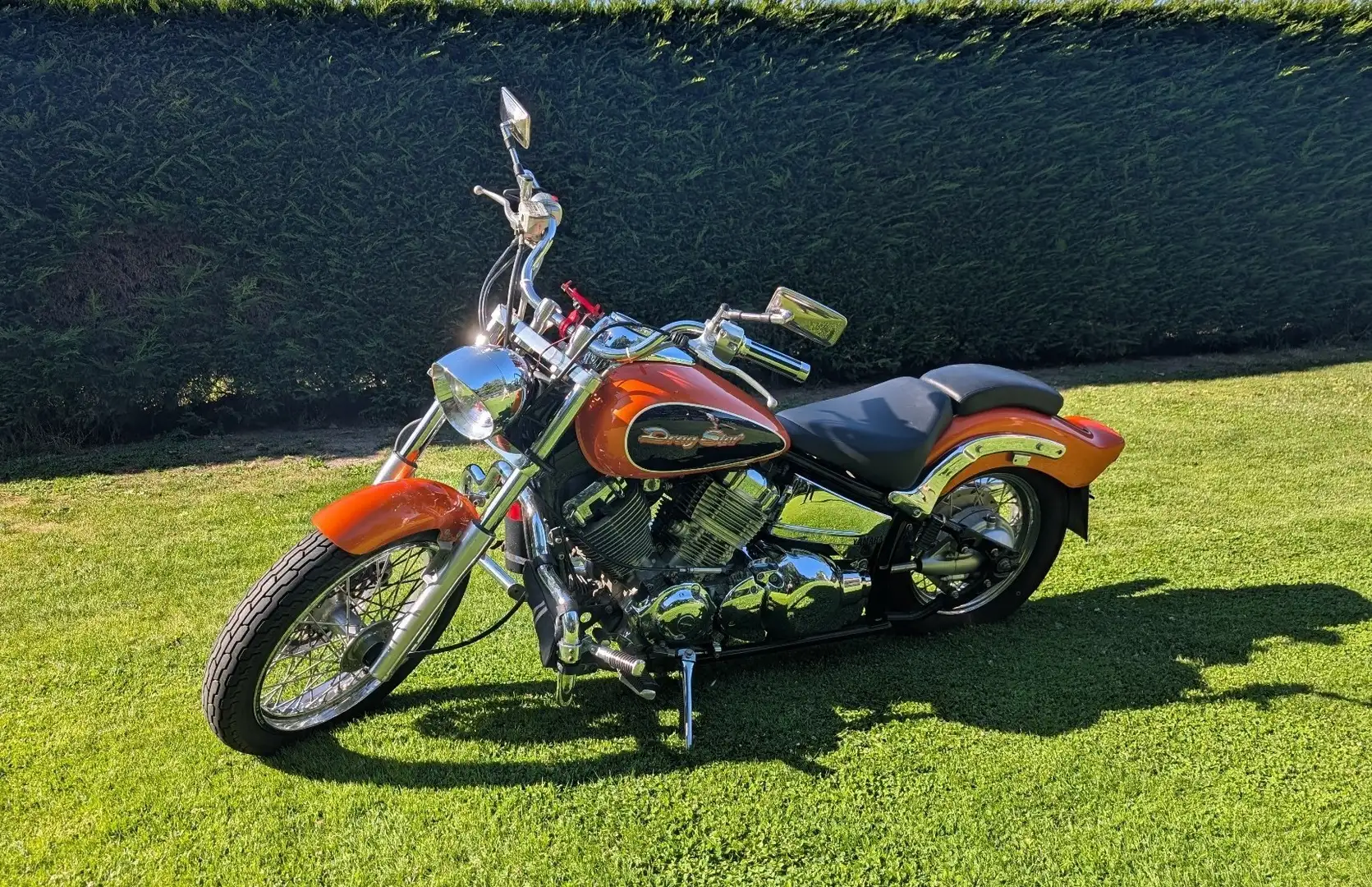 Yamaha XVS 650 dragster Oranje - 1