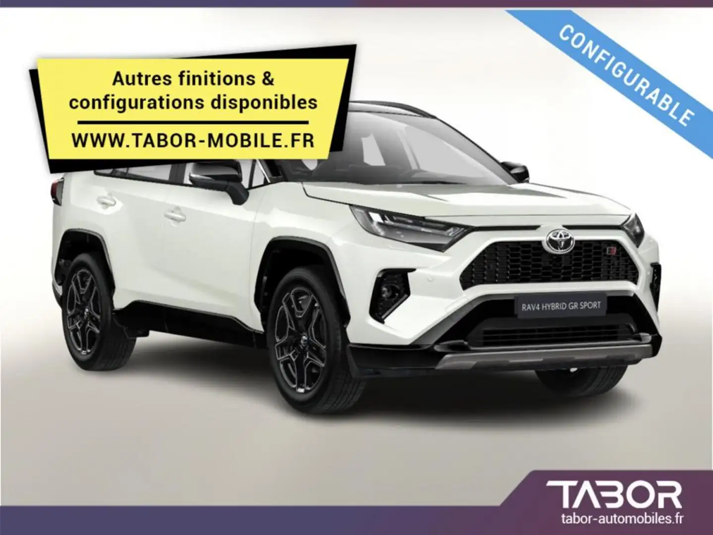 Toyota RAV 4 2.5 Hybrid 218 CVT 4WD GR Sport LED Argent - 1