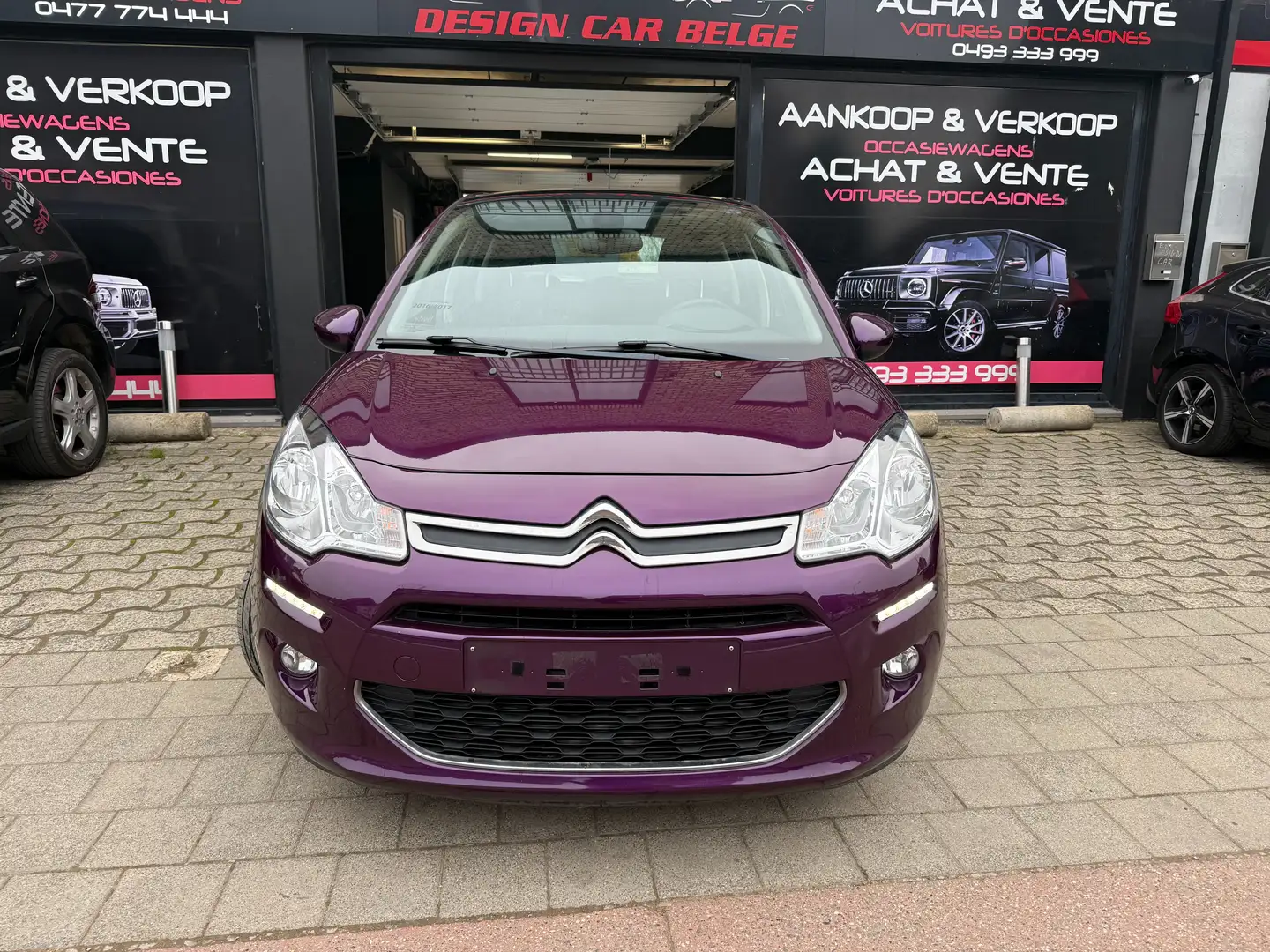 Citroen C3 C3 1.2 PureTech Exclusive Navigations Camera Clim Paars - 2