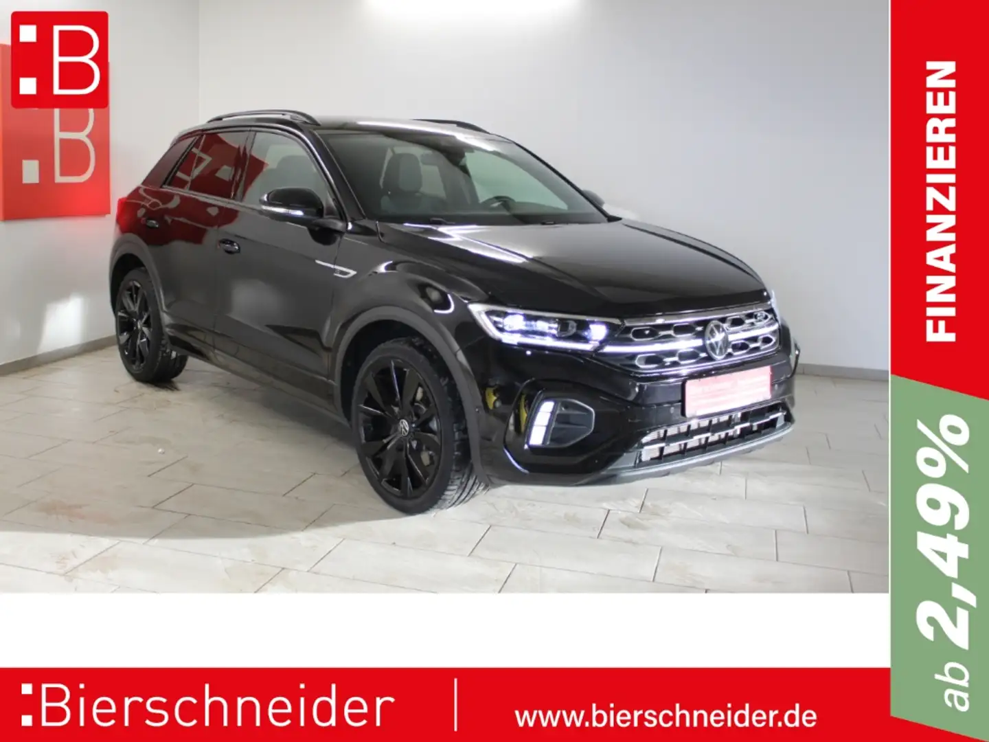 Volkswagen T-Roc 2.0 TSI DSG 4Mo. 2x RLine Black Style FL 19 STAND Schwarz - 1