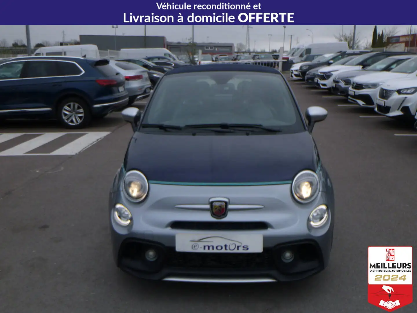 Abarth 695C ABARTH 500 CABRIOLET  Rivale Turbo 16V T-Jet 180 BVA5 .- SRIE LIMITE NUMROTE Weiß - 2