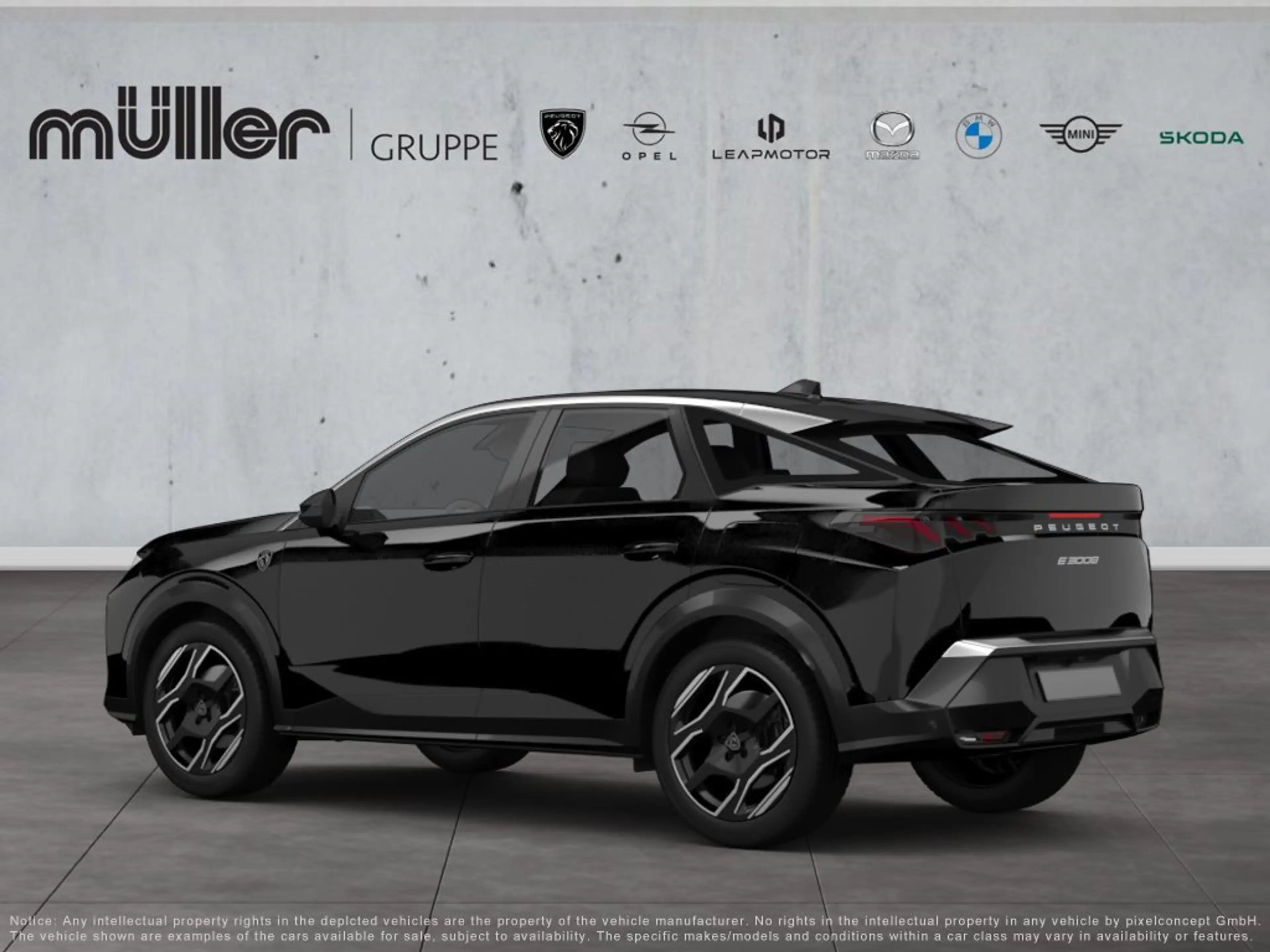 Peugeot 3008 Elektromotor 230 Long Range GT — photo 4