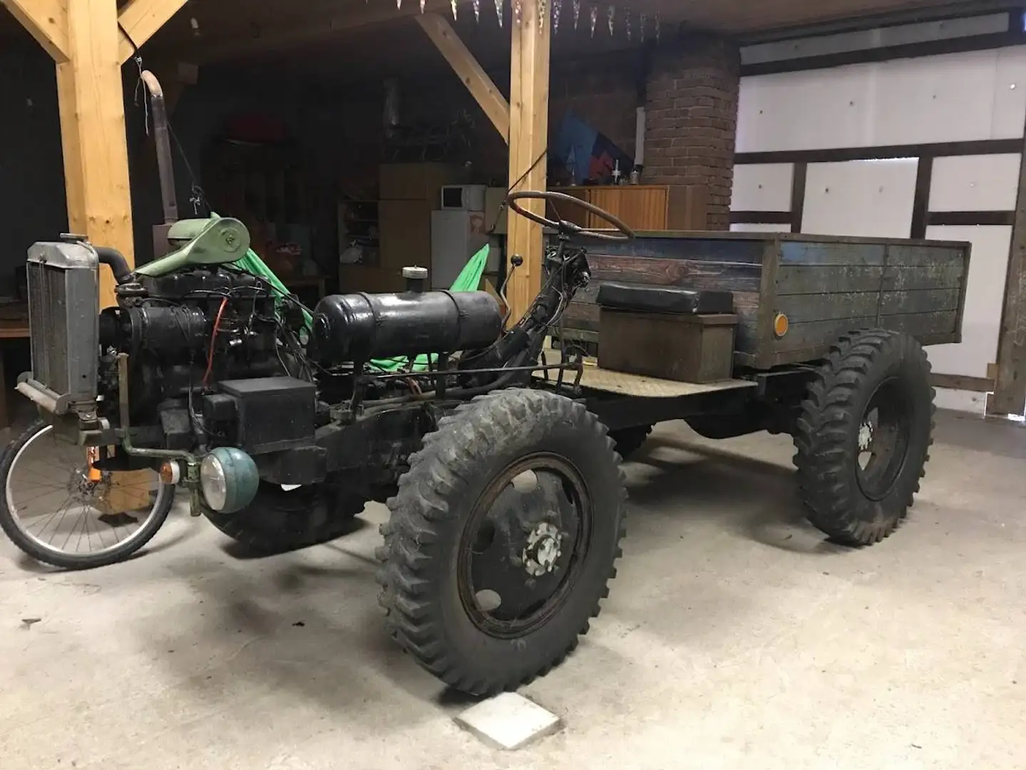 Oldtimer Steyr 1500 A Schwarz - 1
