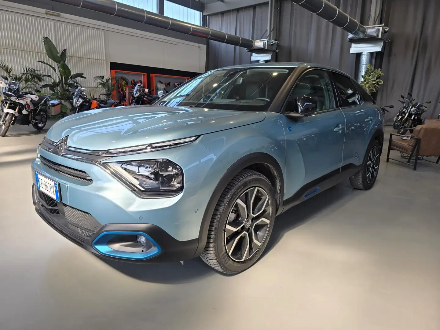 Citroen E-C4 Electric motore elettrico 136 CV Shine Blu/Azzurro - 1