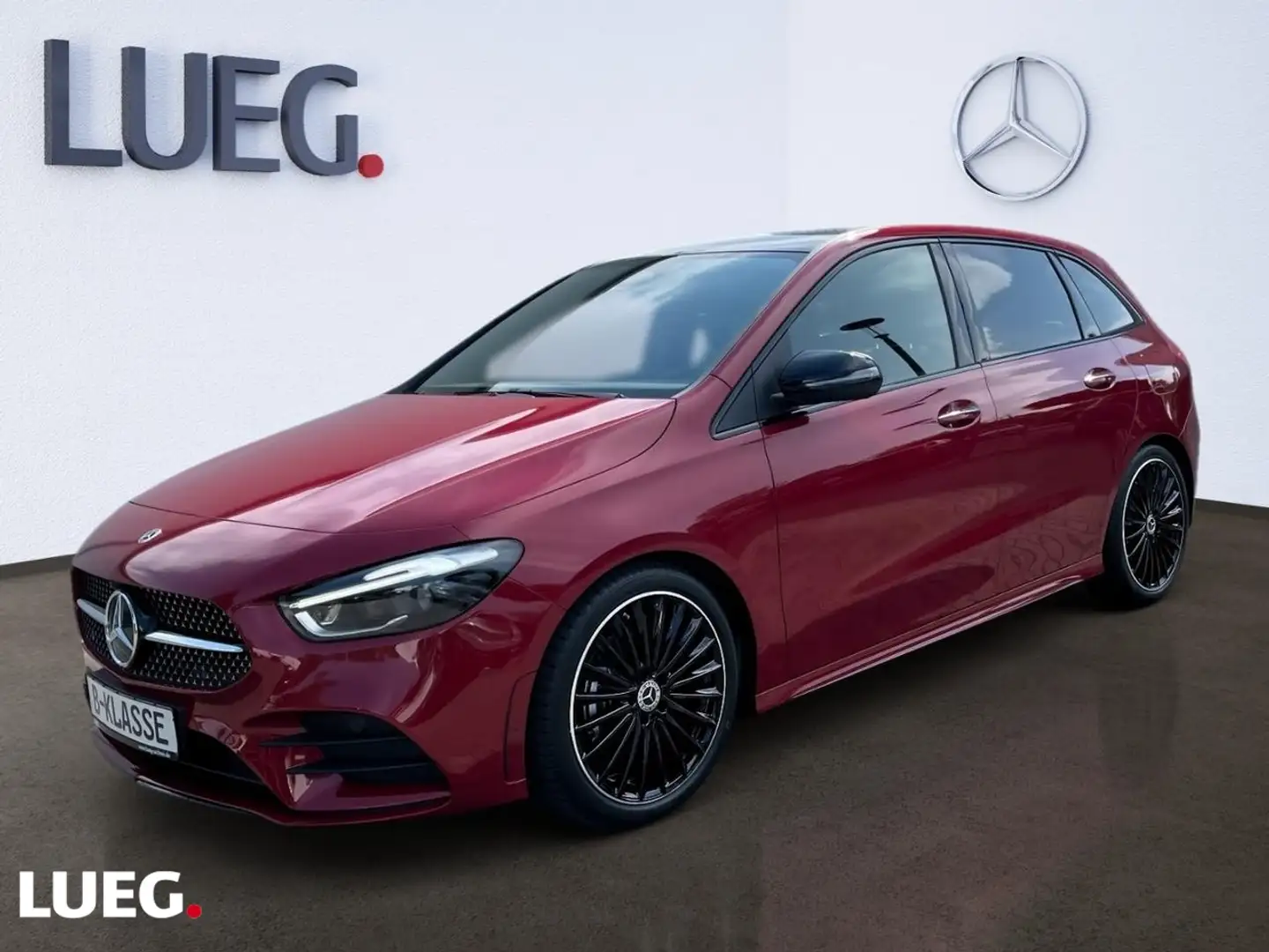 Mercedes-Benz B 200 AMG+KAMERA+NIGHT+PANODACH+MULTIBEAM-LED Červená - 2