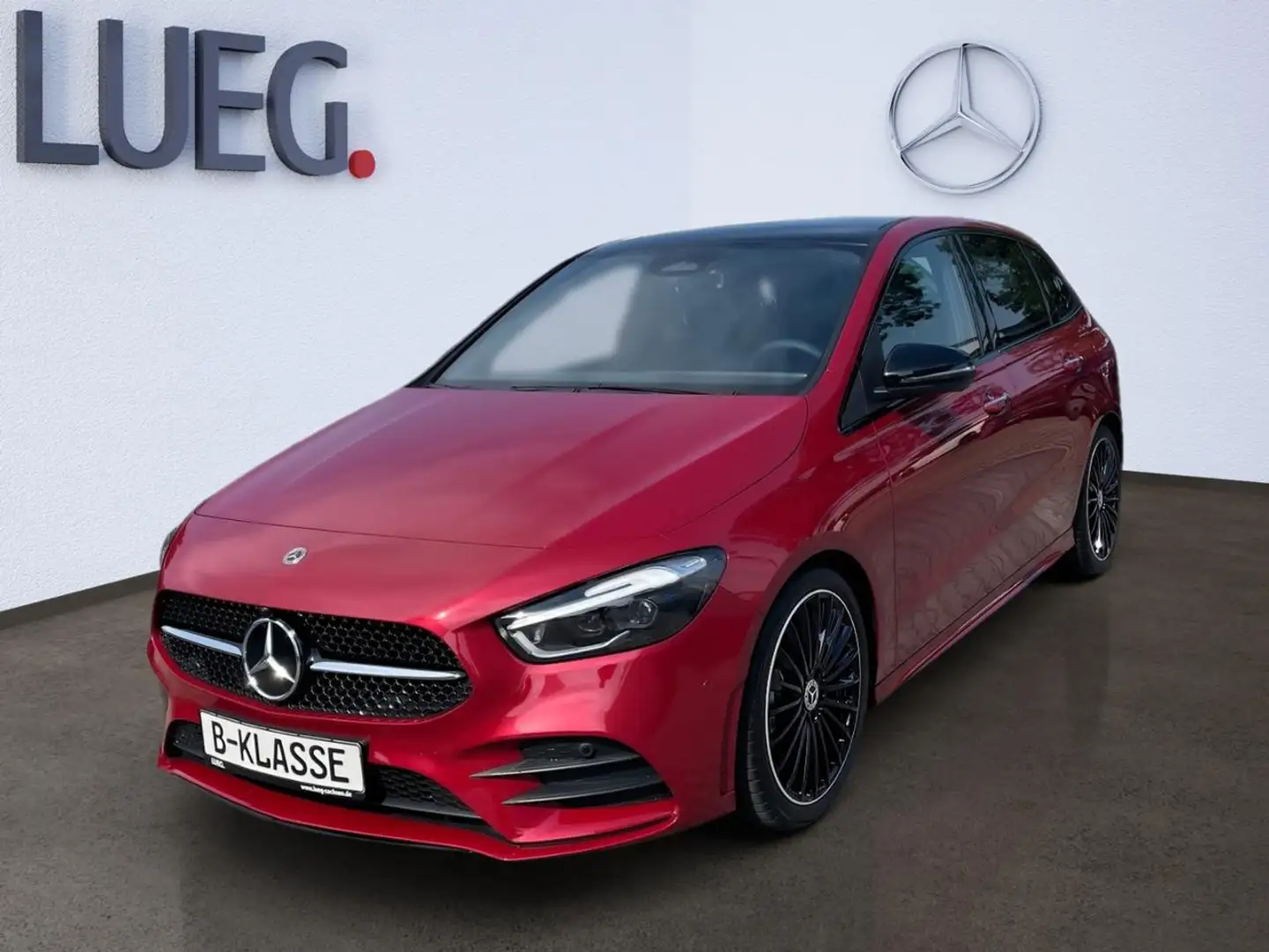 Mercedes-Benz B 200 AMG+KAMERA+NIGHT+PANODACH+MULTIBEAM-LED Červená - 1