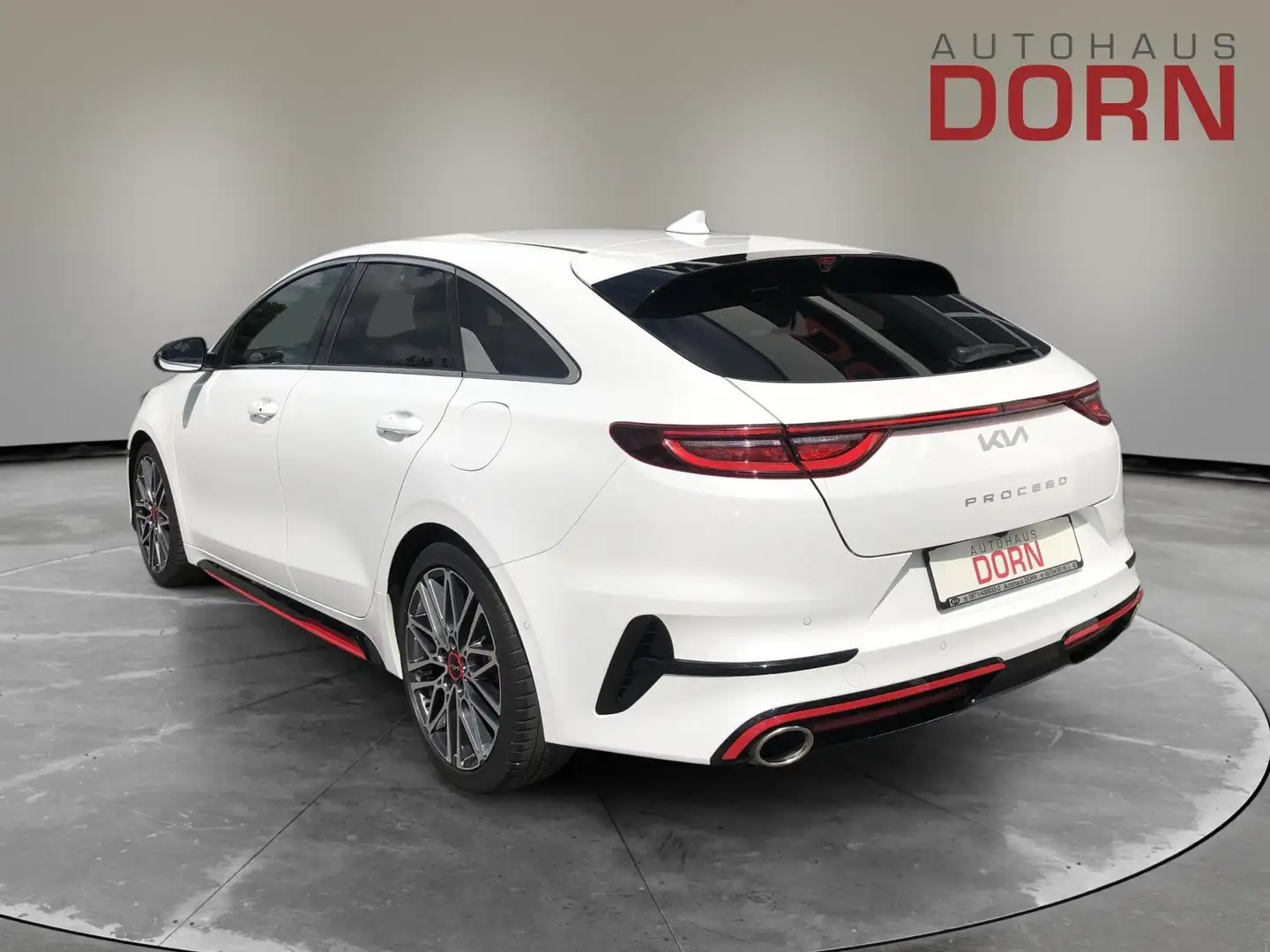 Kia ProCeed / pro_cee'd 1.6 T-GDI Komfortpaket GT,DCT, Navi, LED, uvm. Weiß - 2