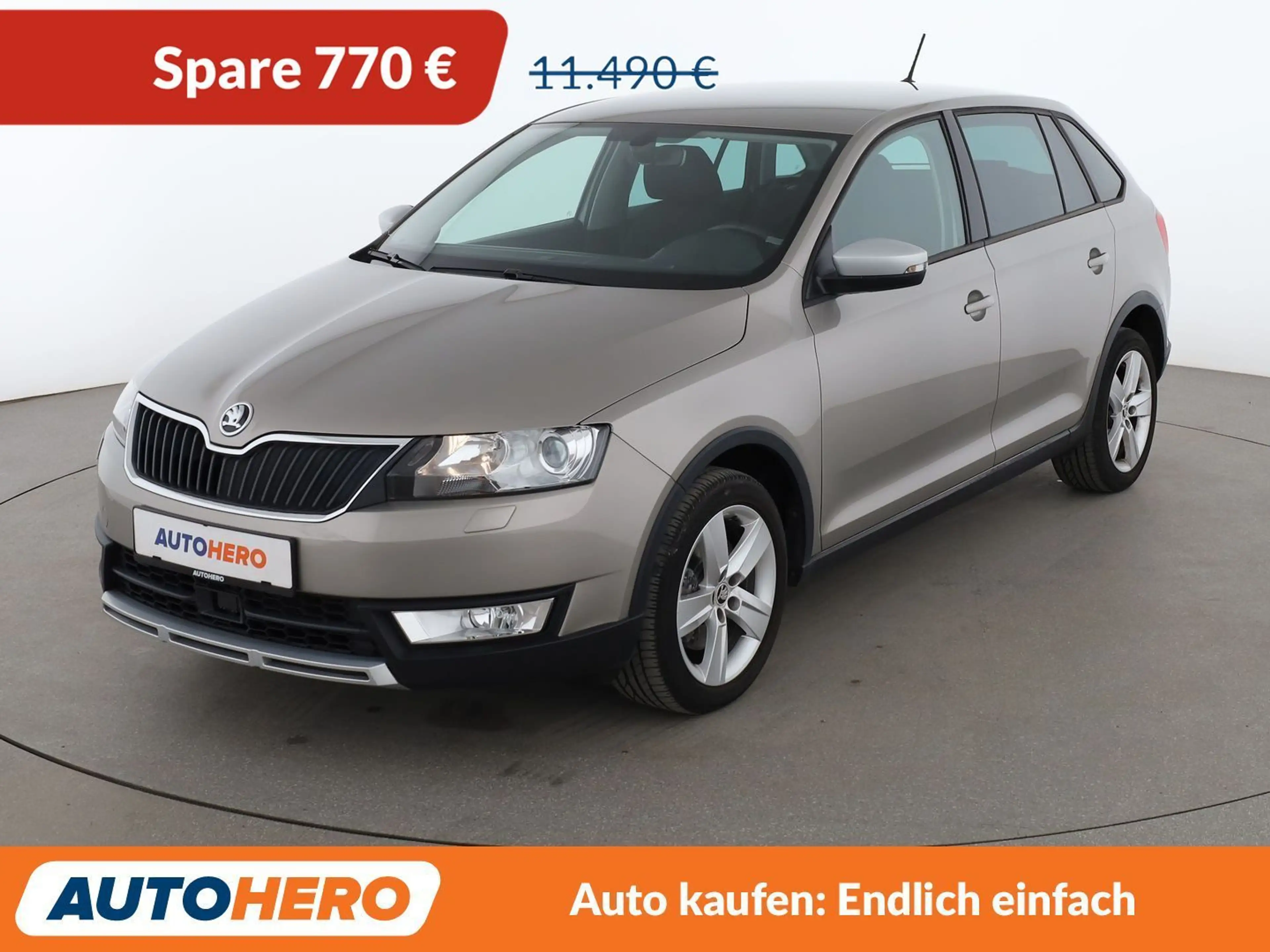 Skoda Rapid/Spaceback 1.2 TSI ScoutLine*TEMPO*PDC*SHZ*KLIMA*GARANTIE*