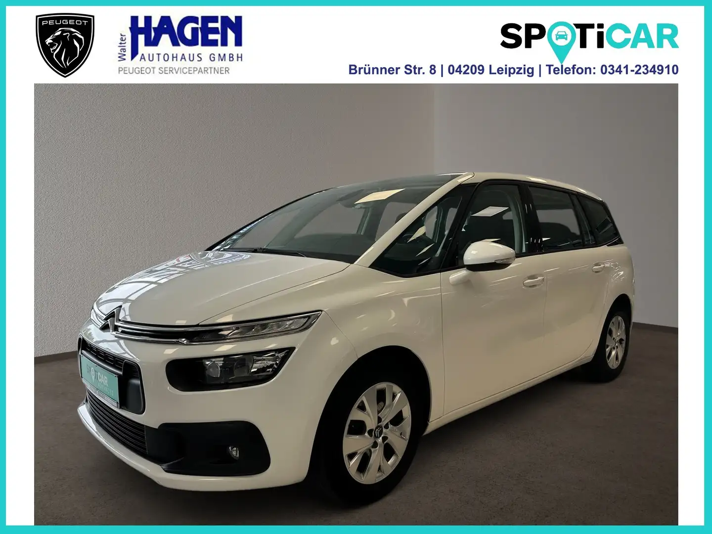 Citroen C4 SpaceTourer GrandC4 Spacetourer Feel 1.2 130PT PDC/SHZ/7-Sitze Blanco - 1