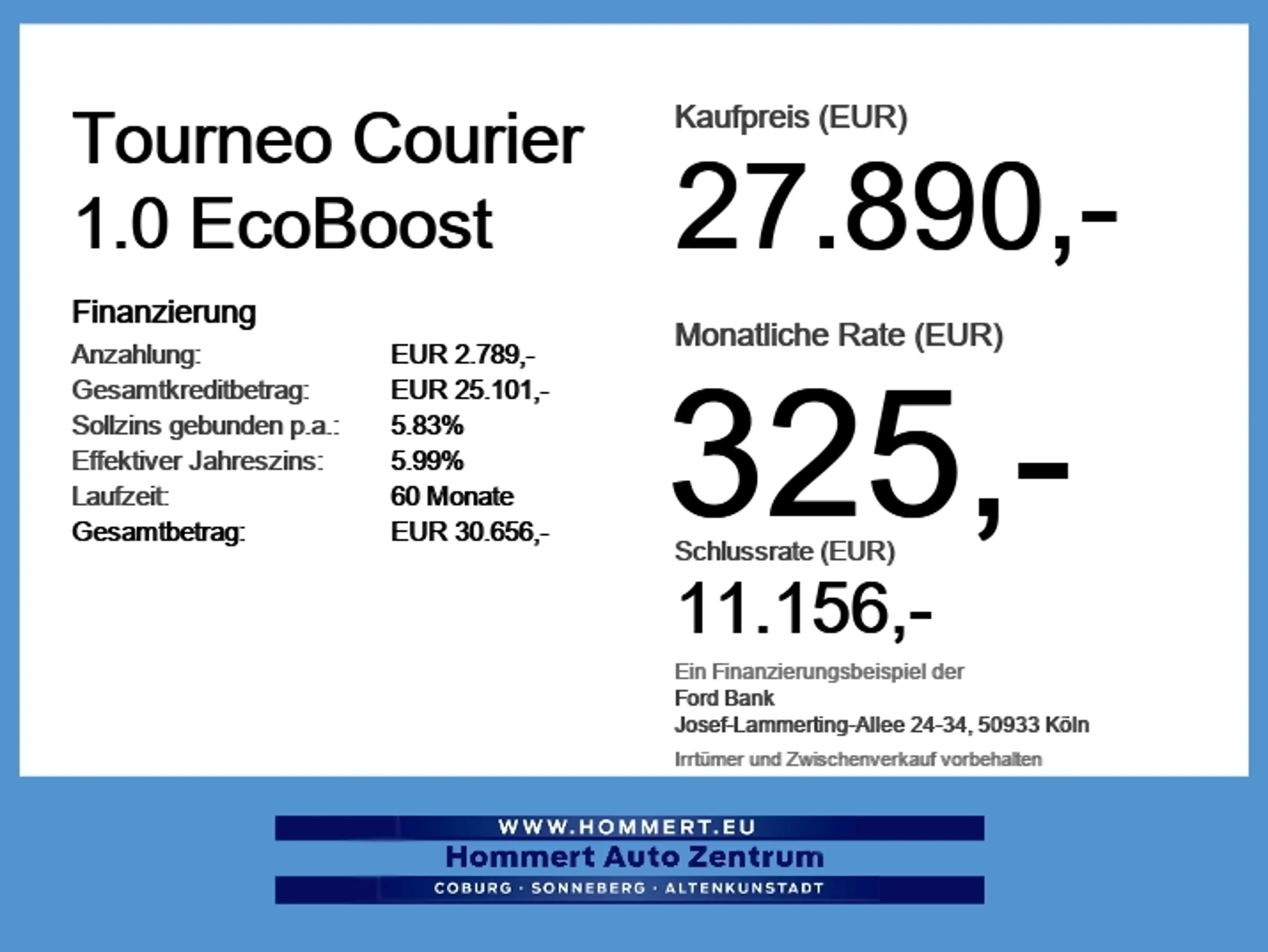 Ford Tourneo Courier 1.0 EcoBoost ACC*Navi*SHZ — photo 6