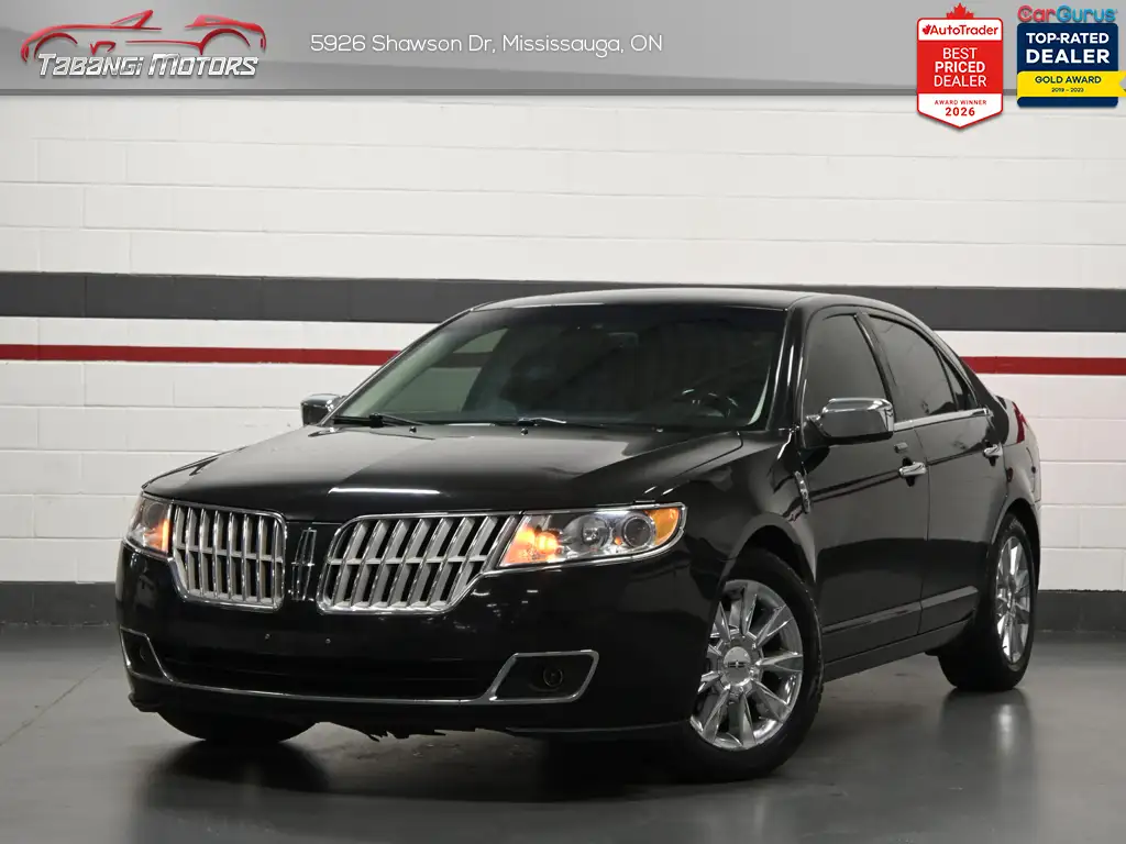 2011 Lincoln MKZ No Accident Leather Sunroof Vented Seats
