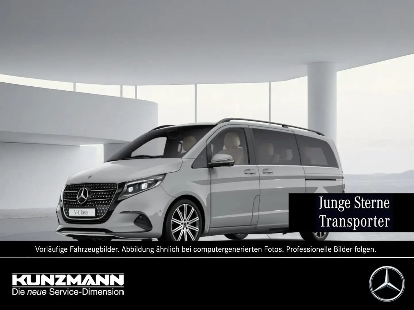 Mercedes-Benz V 250 d 4M AVANTGARDE lang Distronic AHK 360° Grau - 1