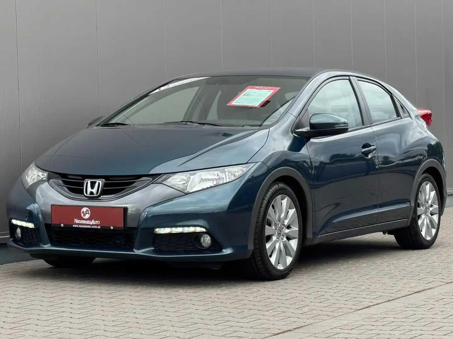 Honda Civic 1.4 Sport 5T Klimaaut. Kamera SHZ Alu TOP! Grün - 1