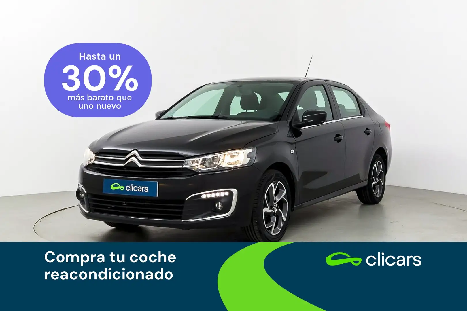 Citroen C-Elysée 1.2 PureTech Shine 82 Negro - 1