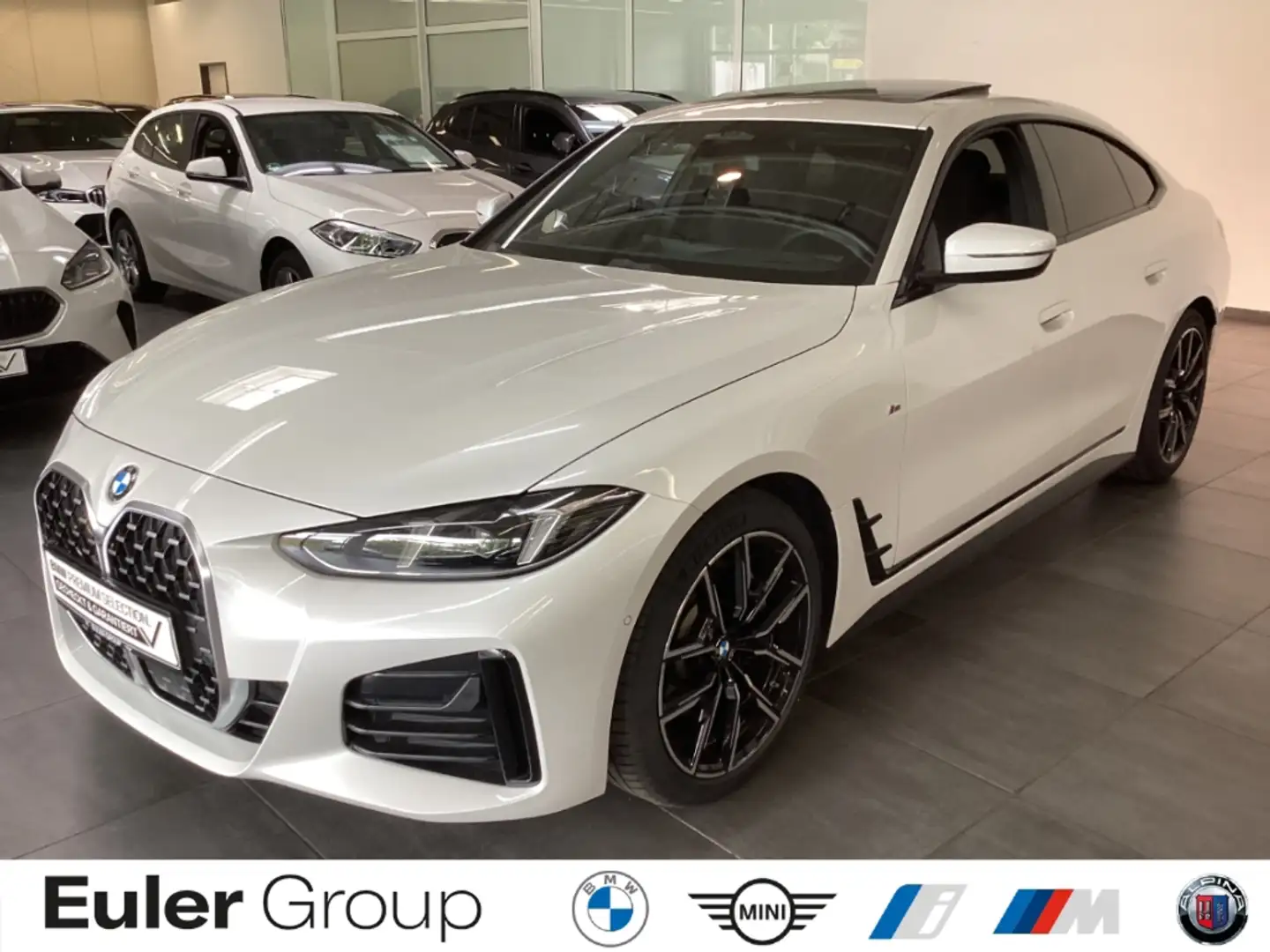 BMW 430 Gran Coupe i xDrive A M Sport SHZ Navi Hifi 360Gra Weiß - 1