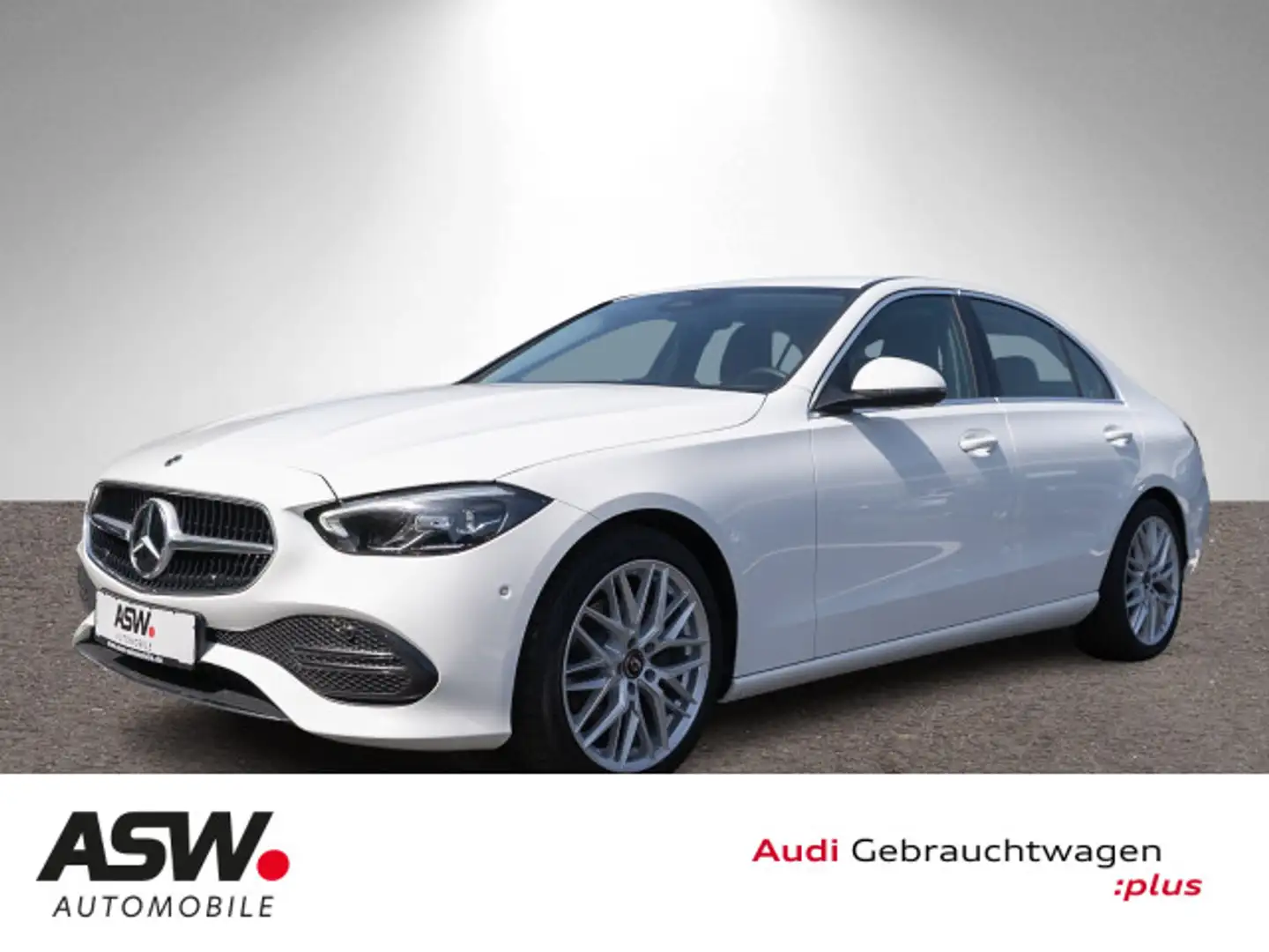 Mercedes-Benz C 180 Avantgarde LED Navi RFK SHZ Tempomat Blanc - 1