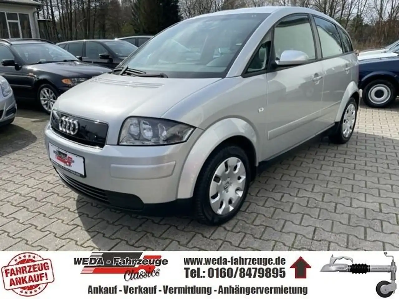 Audi A2 1.4 - TÜV/AU NEU - Inspektion NEU, foto 3