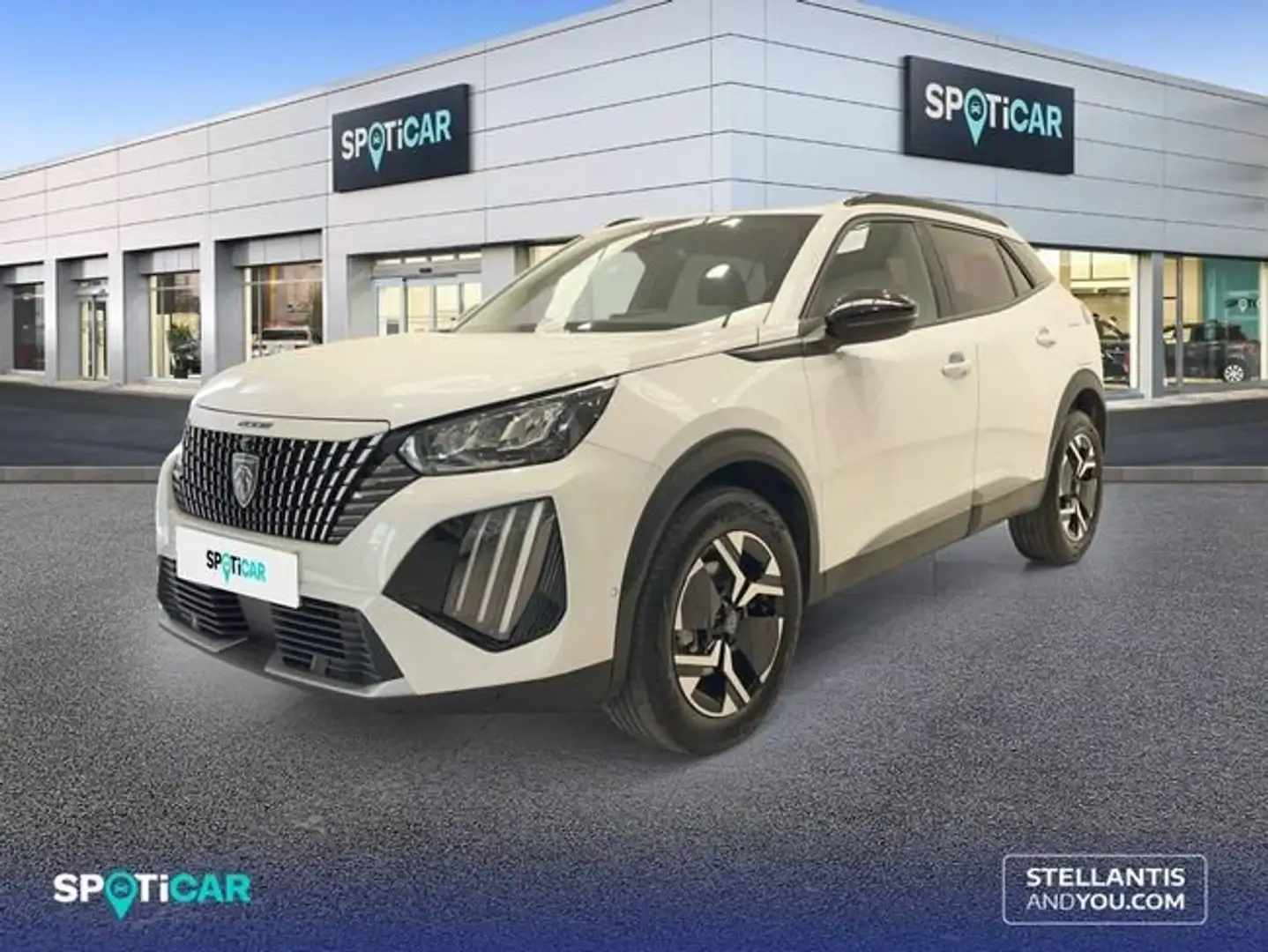 Peugeot 2008 Hybrid 136 Allure eDCS6 Blanco - 1