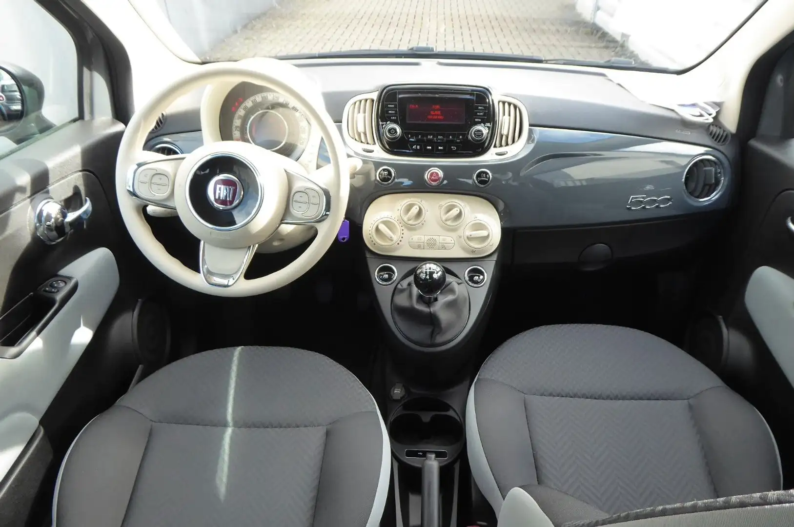 Fiat 500 Pop original 5.100 km! Grau - 2