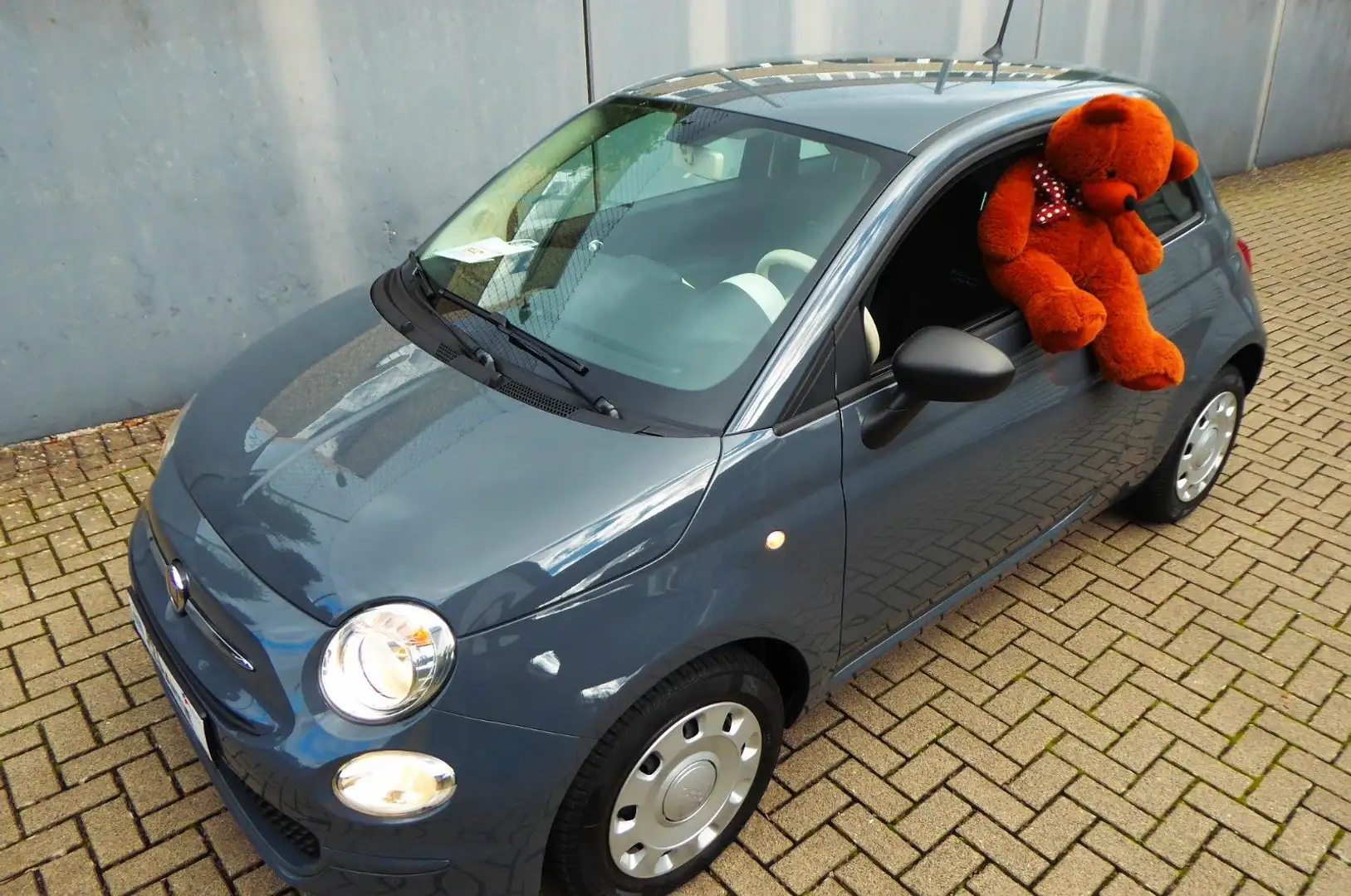 Fiat 500 Pop original 5.100 km! Grau - 1