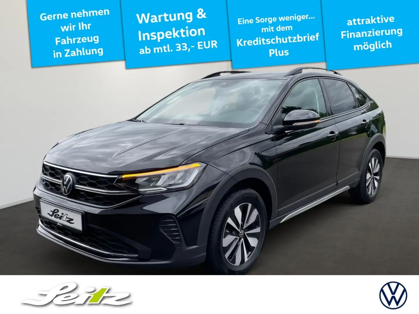 Volkswagen Taigo 1.0 TSI Goal *LED*KAMERA*SITZH* Zwart - 1