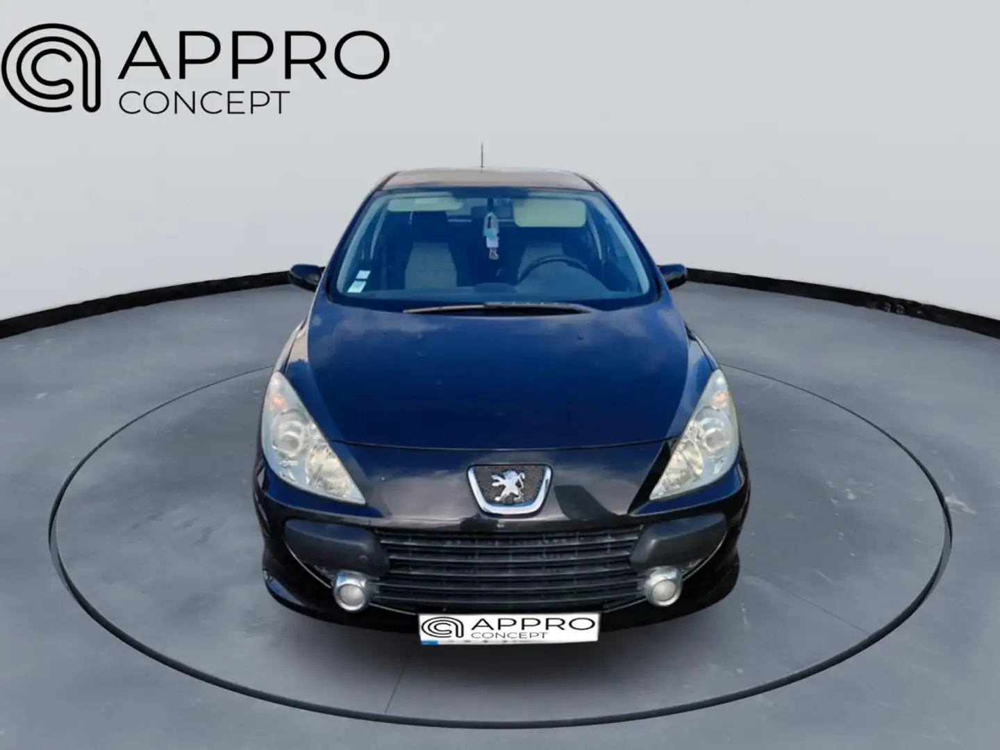 Peugeot 307 1.6 HDi 16V - 90  BERLINE Confort Pack PHASE 2 Noir - 1