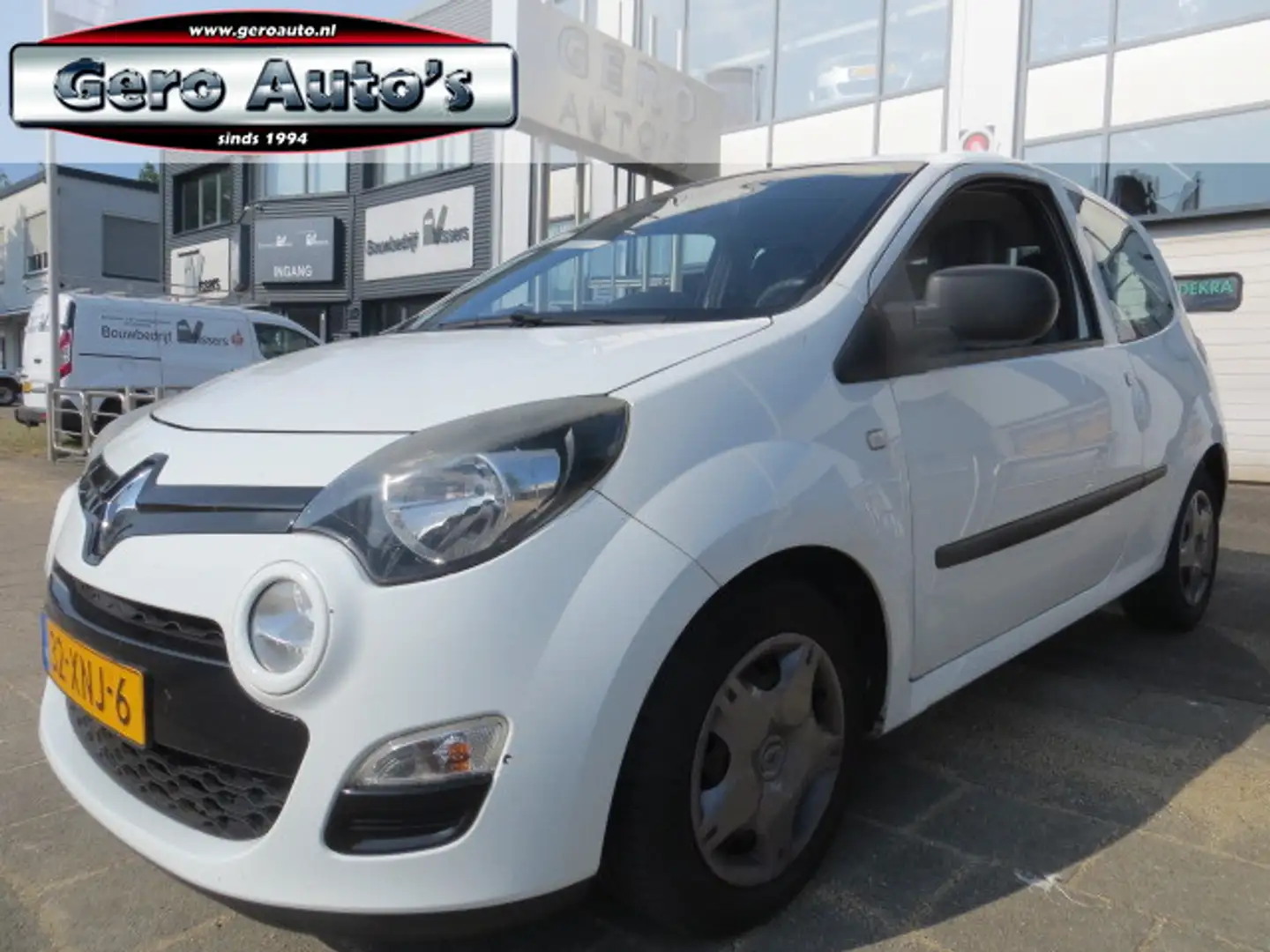 Renault Twingo 1.2 16V Authentique nieuwstaat ! nl-auto ,Geen air Wit - 1
