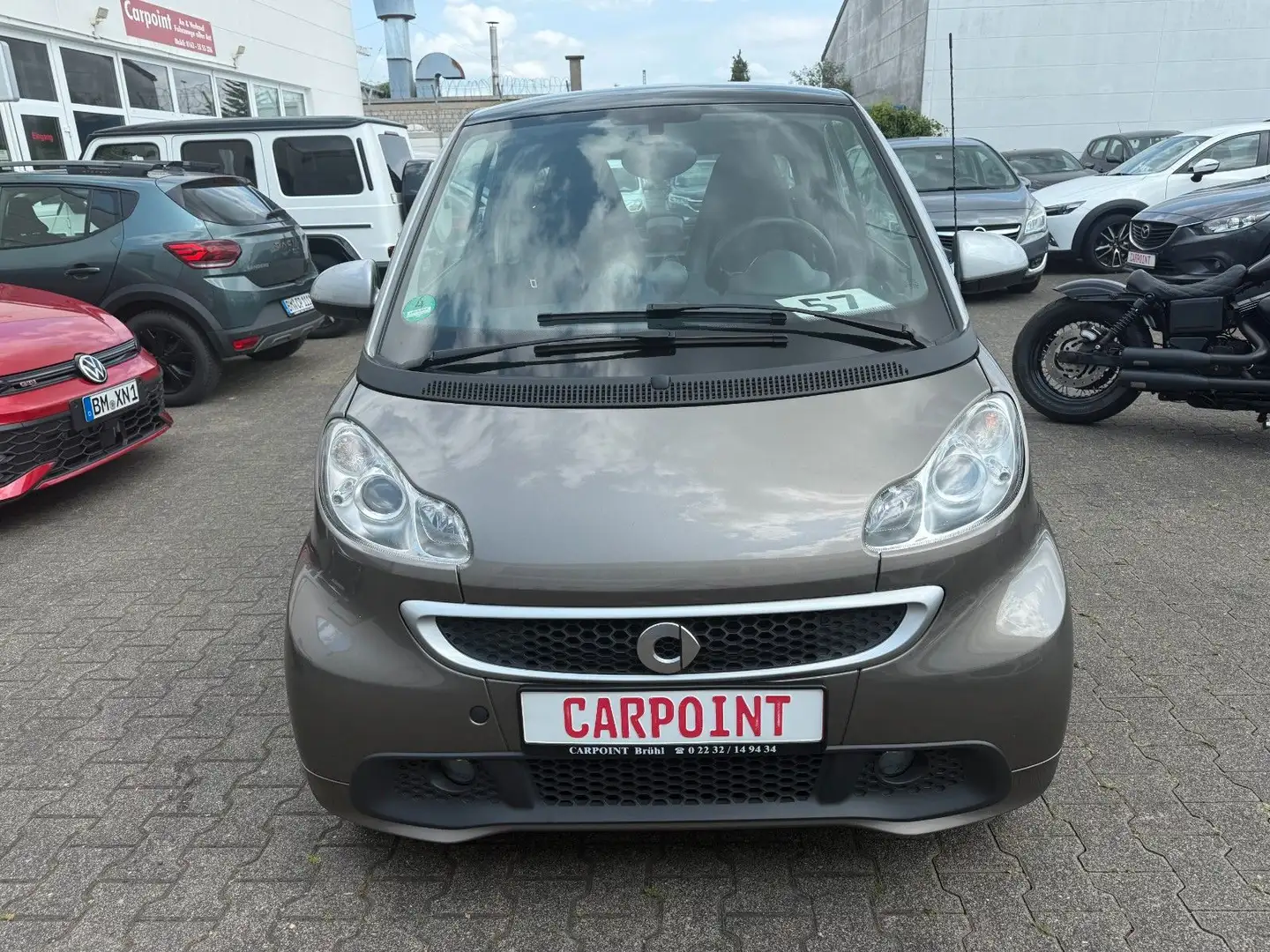 smart forTwo Coupe  84PS/SERVO/SHZ/KLIMA/TEILLEDER Braun - 2