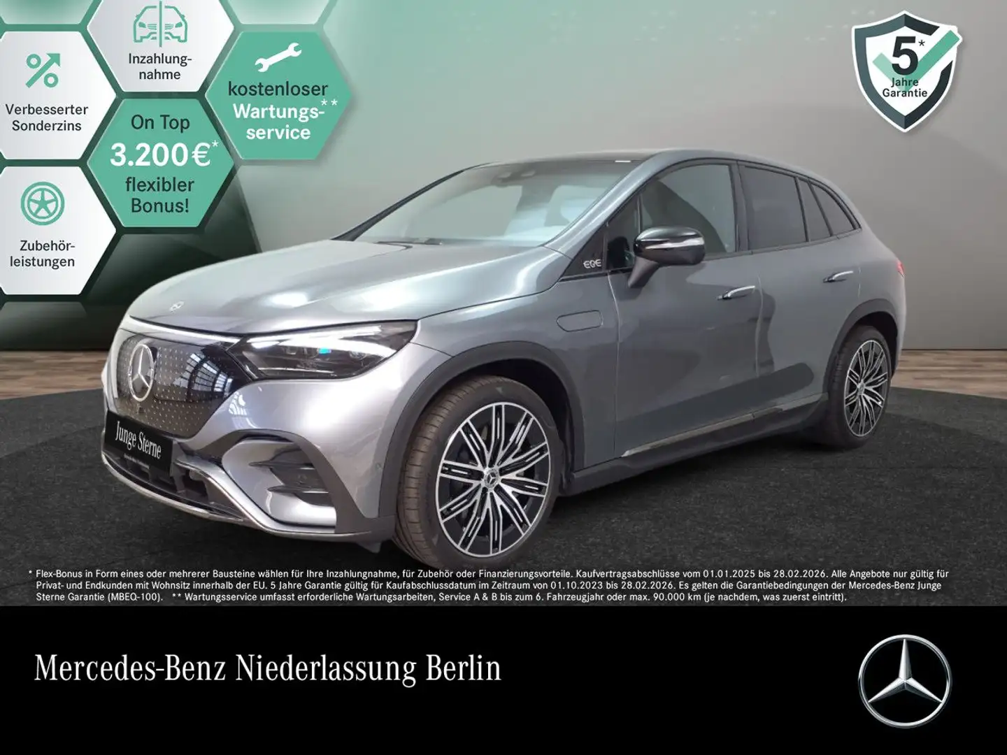 Mercedes-Benz EQE SUV EQE 350 AMG+NIGHT+PANO+360+BURMESTER+KEYLESS Grigio - 1