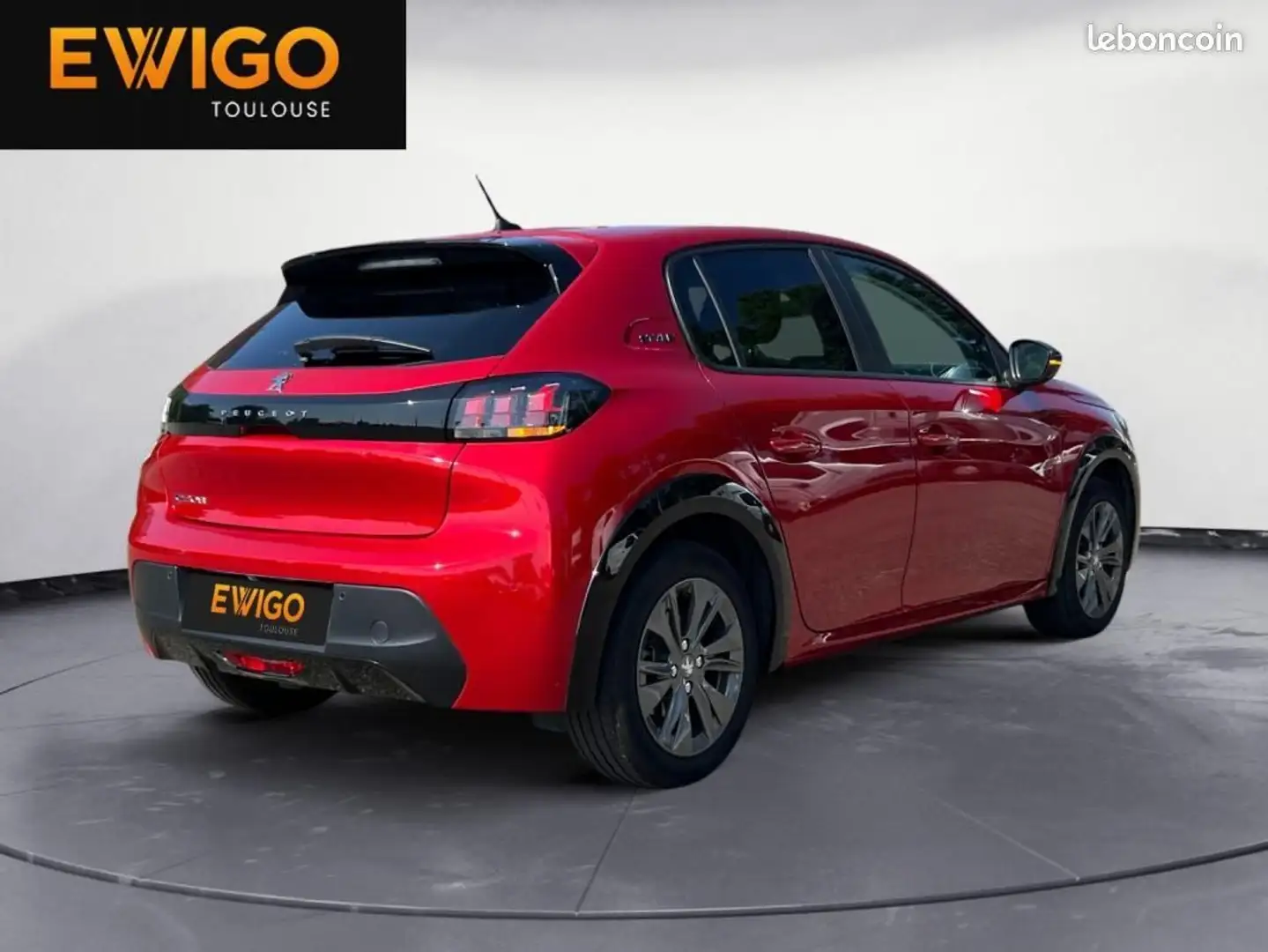Peugeot 208 E-208 GENERATION-II ELECTRIC 135 CH 77PPM 50KWH AC Rouge - 2