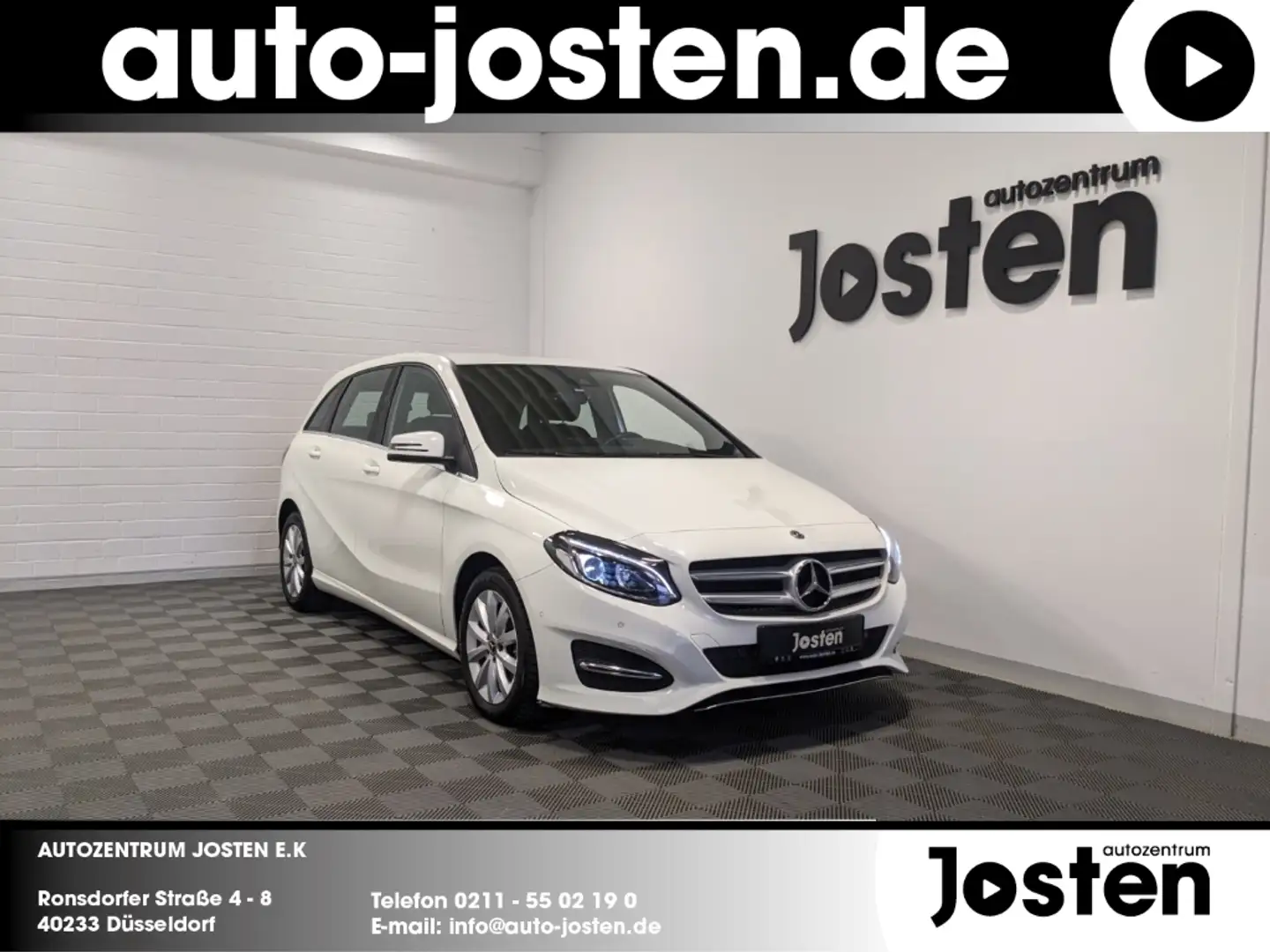 Mercedes-Benz B 180 Style Business Paket NAVI LED Parkassist Alb - 1