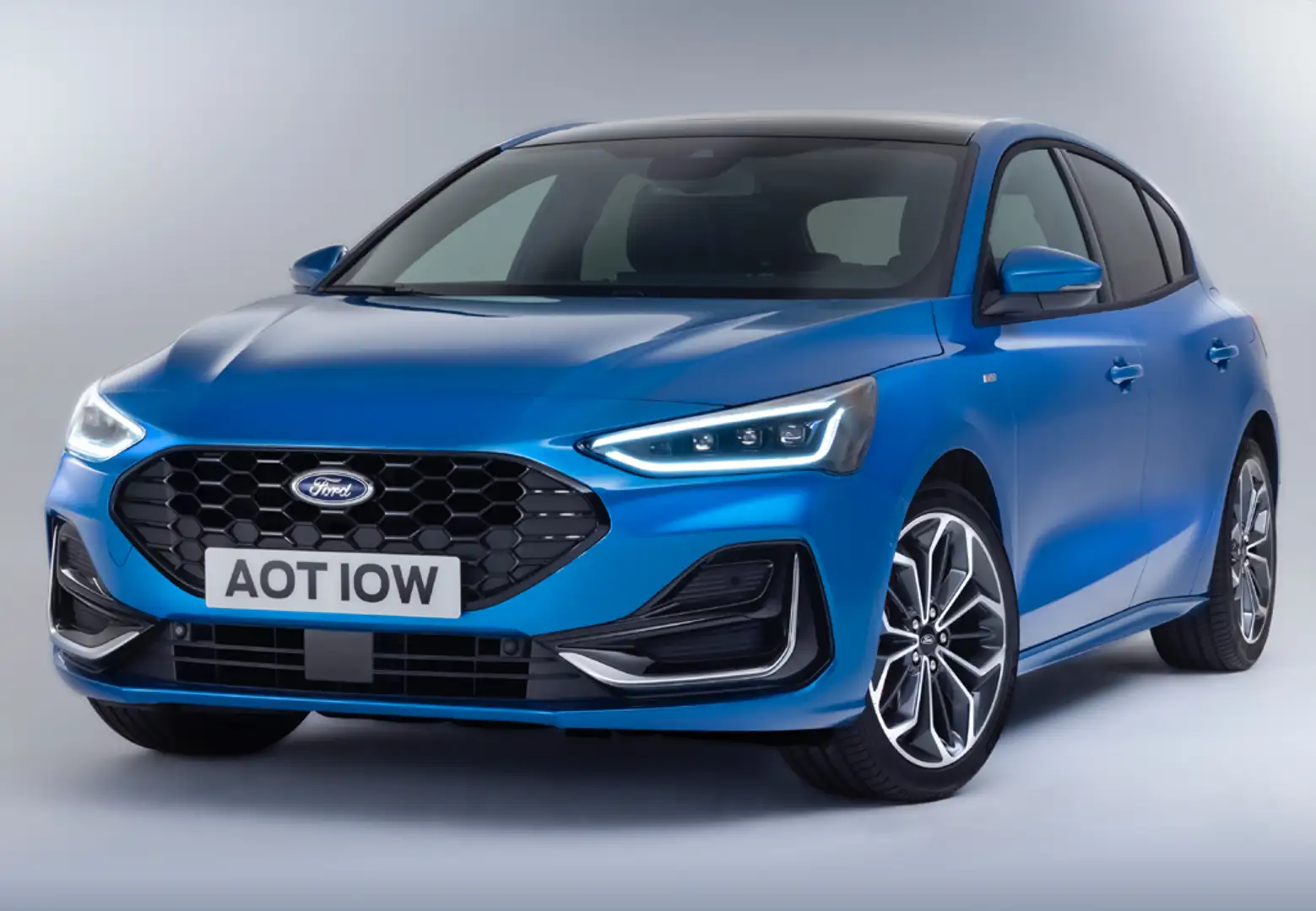 Ford Focus 1.0 Ecoboost MHEV ST-Line 155 Azul - 1